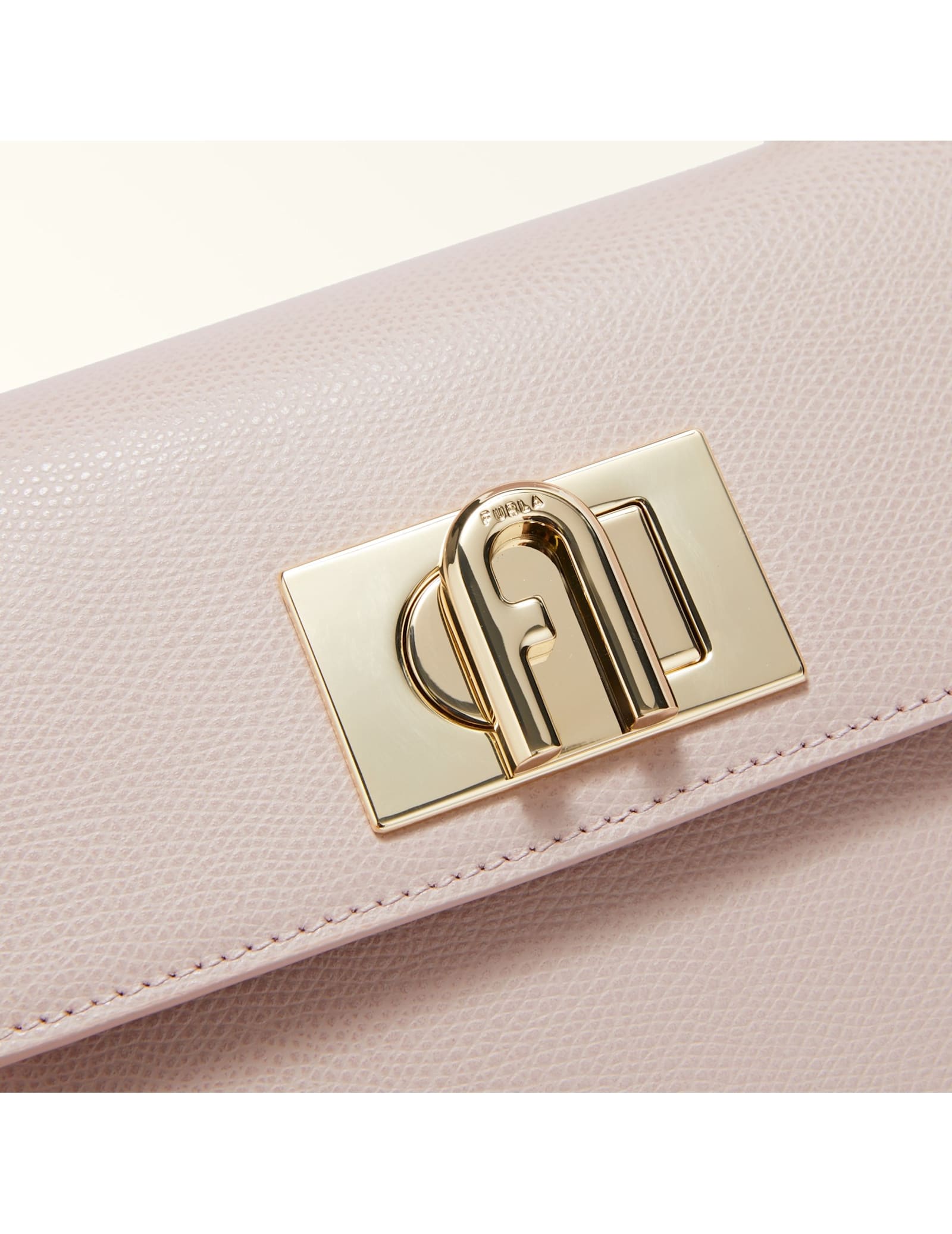 Furla 1927 Mini Top Handle In Pelle Colore Corolla In Pink