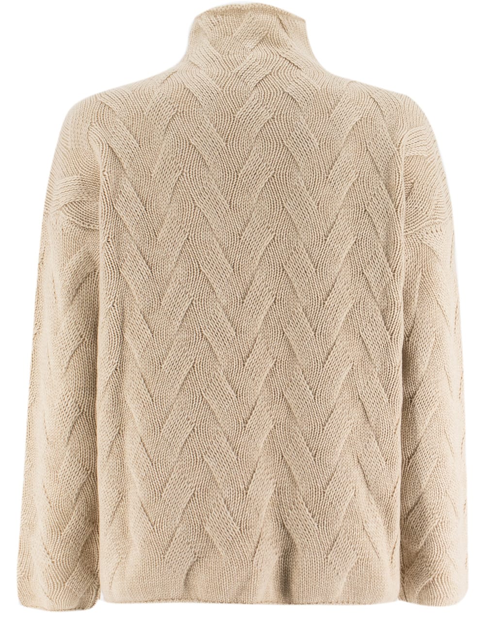 Shop Le Tricot Perugia Jumper In Beige Melange