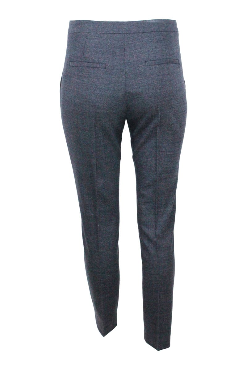 Shop Barba Napoli Pants In Grey