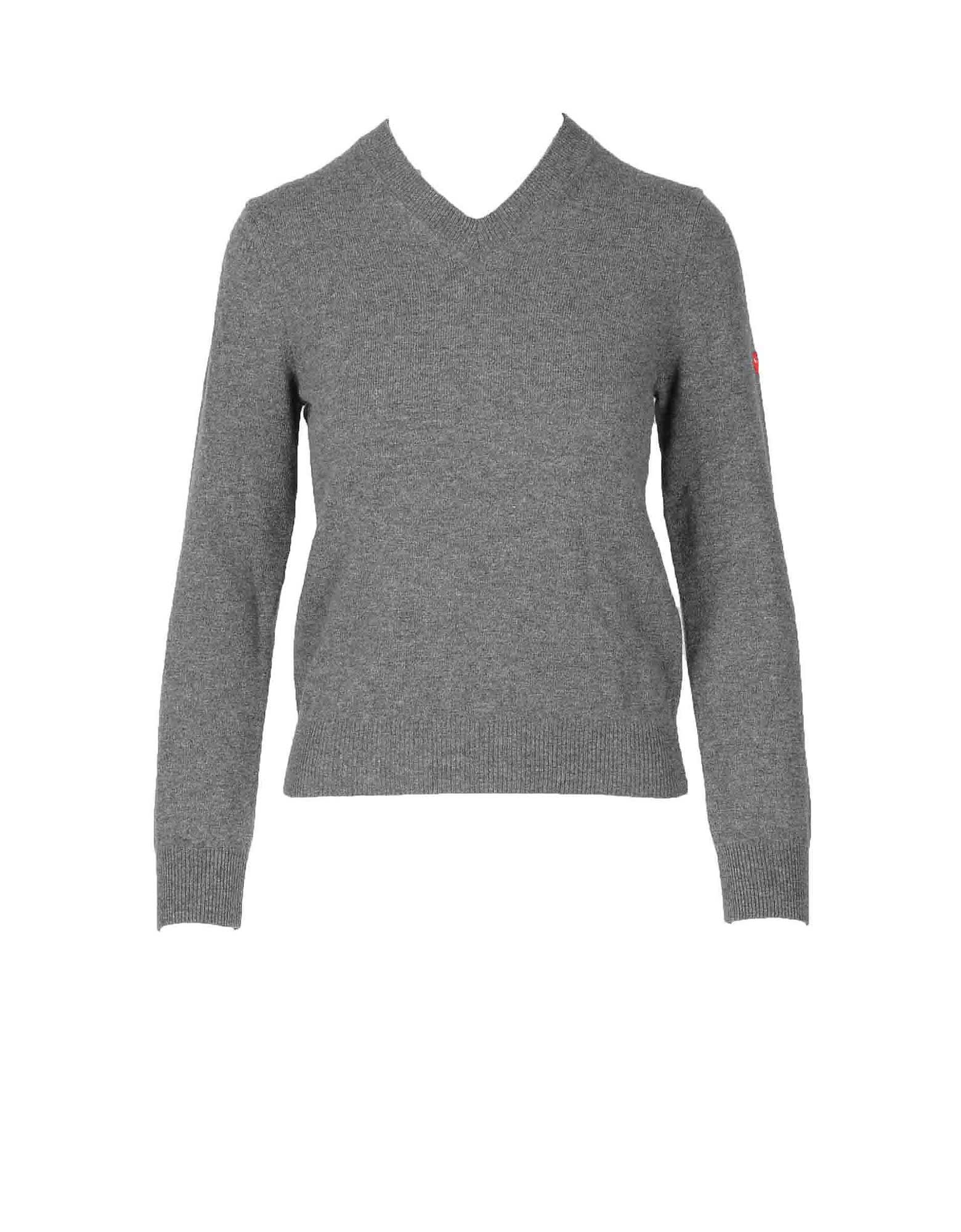 Comme des Garçons Womens Gray Sweater