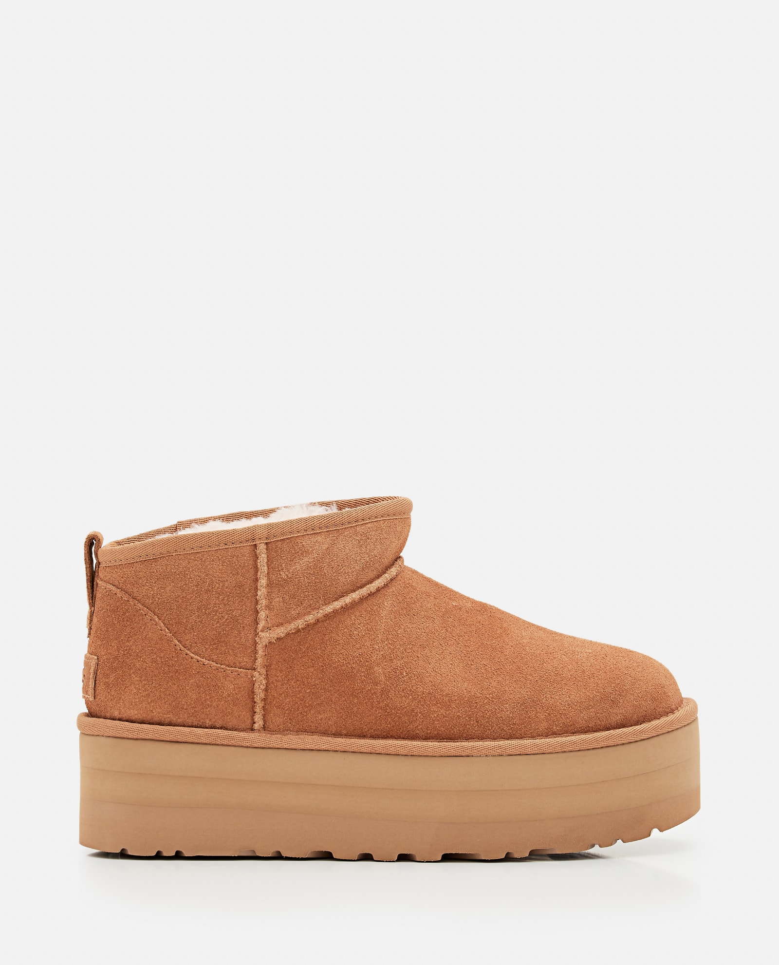 Ugg W Classic Ultra Mini Platform In Brown