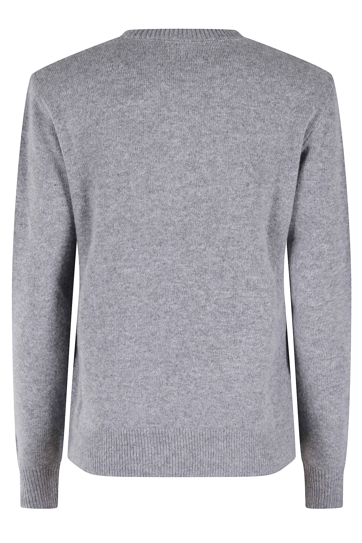 Mc2 Saint Barth New Crewneck Sweater In Gray
