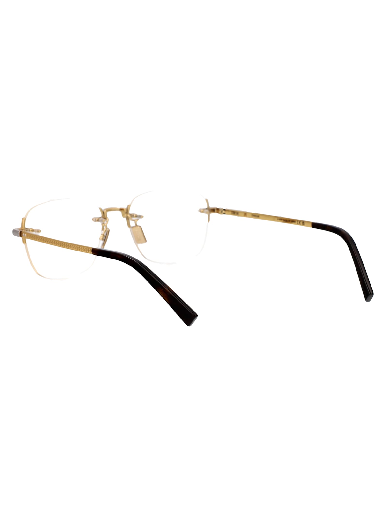 Shop Dior Cd Diamondo S5u Glasses In B300 Gold/other