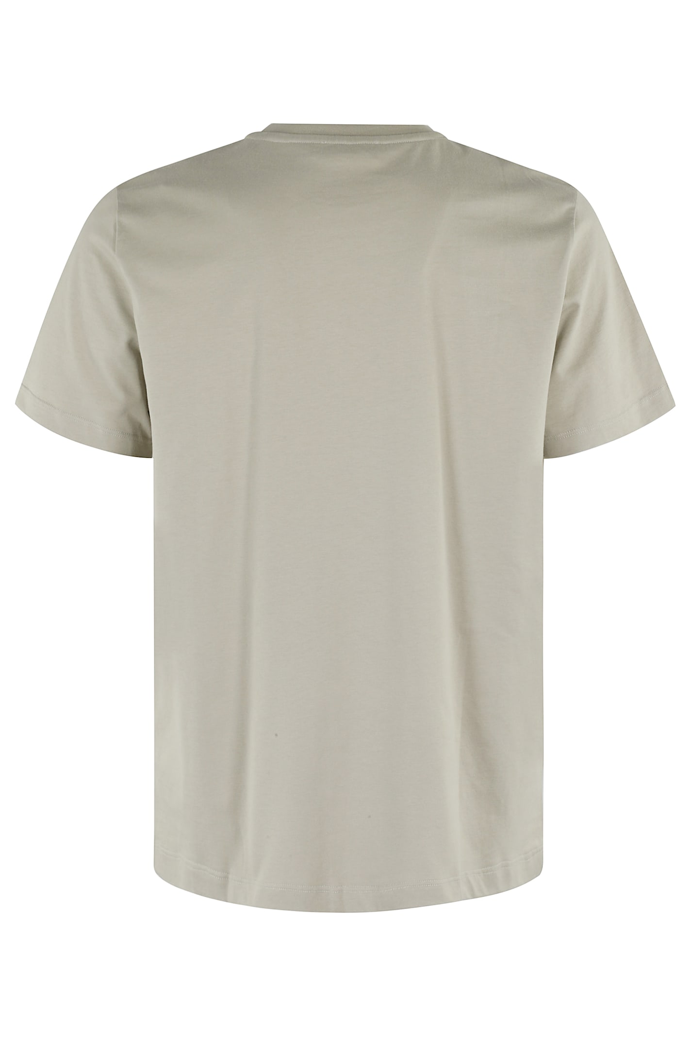 Dondup Logo Piccolo Su Tono Mm Jersey In Salvia