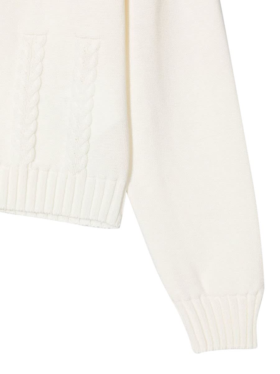 Mimisol Sweatshirt In Ivory