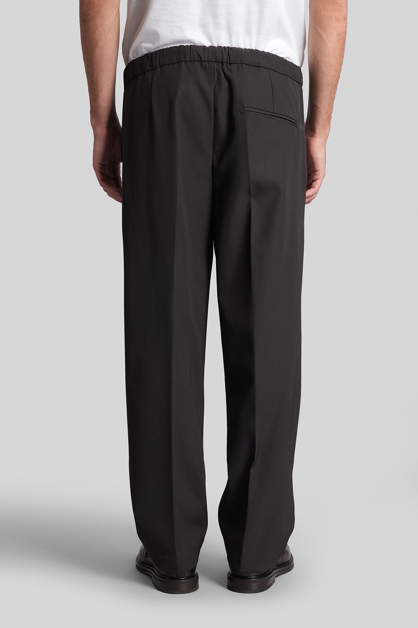 Costumein Pajama Pants In Brown Polyester In Black