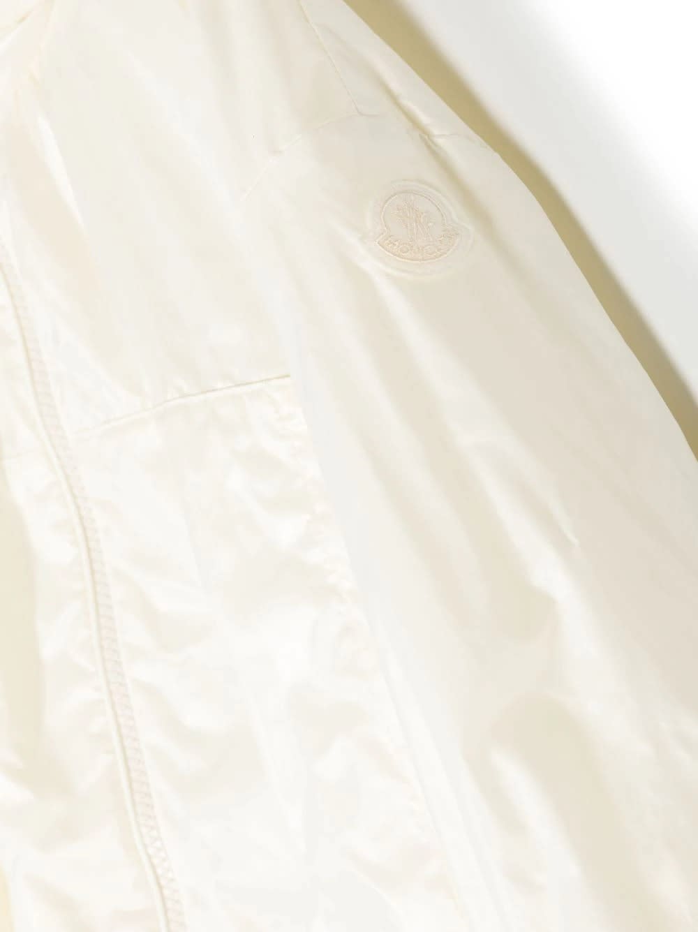 Shop Moncler White Urbonas Hooded Jacket