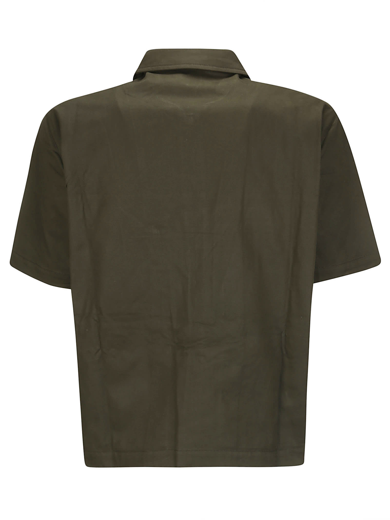 Shop Gr10k Solid S/s Shirt In Soil Brown