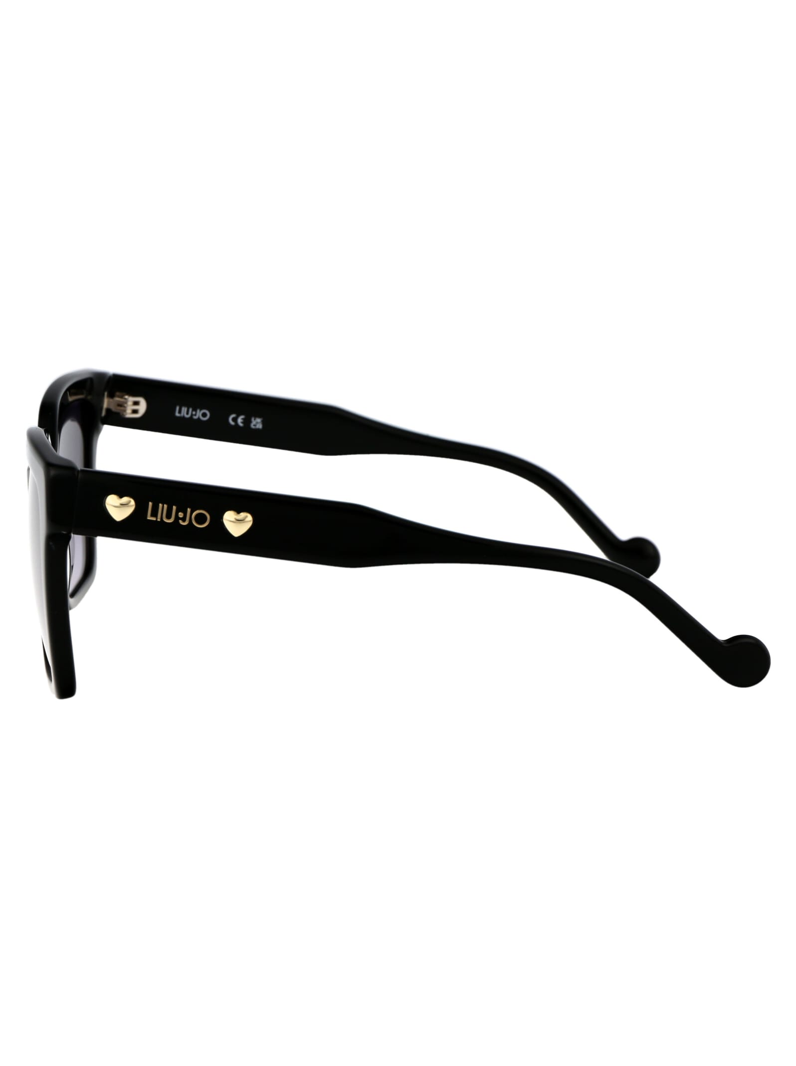 Shop Liu •jo Lj771s Sunglasses In 001 Black