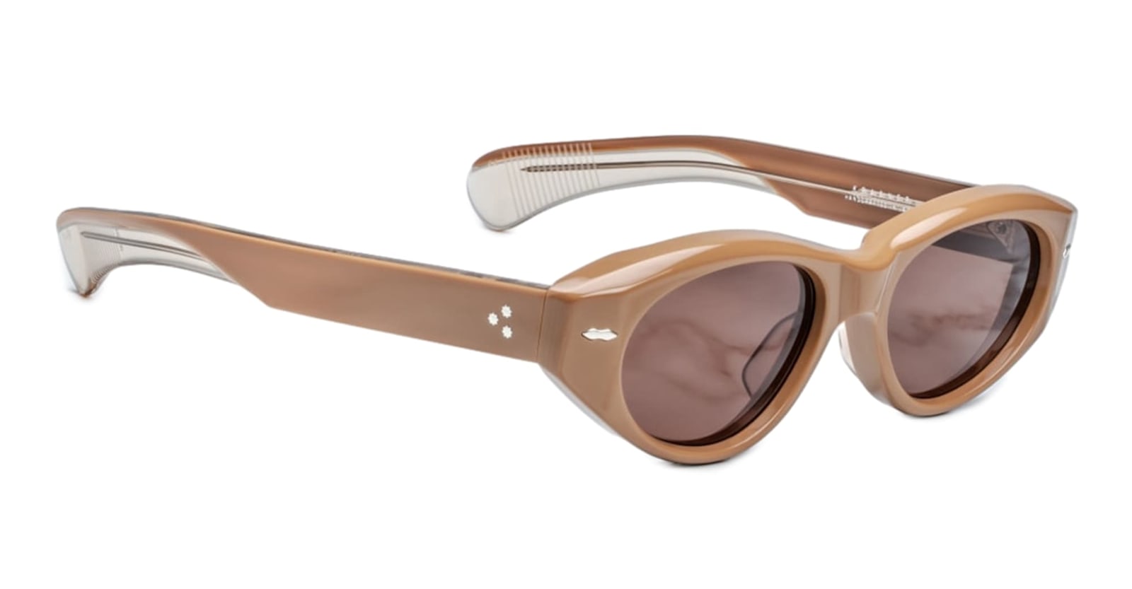 Shop Jacques Marie Mage Krasner - Tobacco 2 Sunglasses In Brown