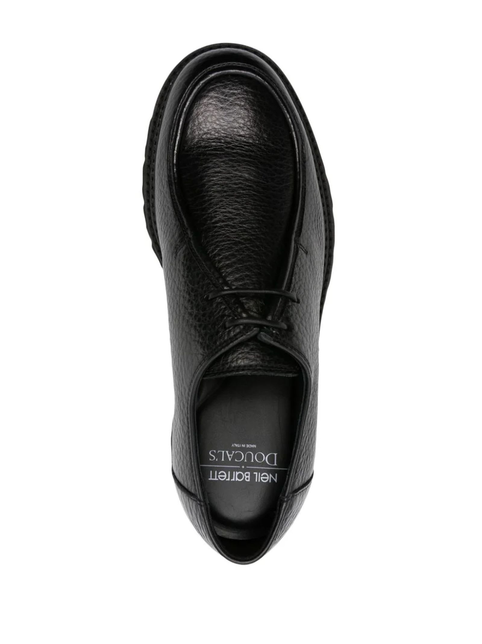 Shop Doucal's Doucals Flat Shoes Black