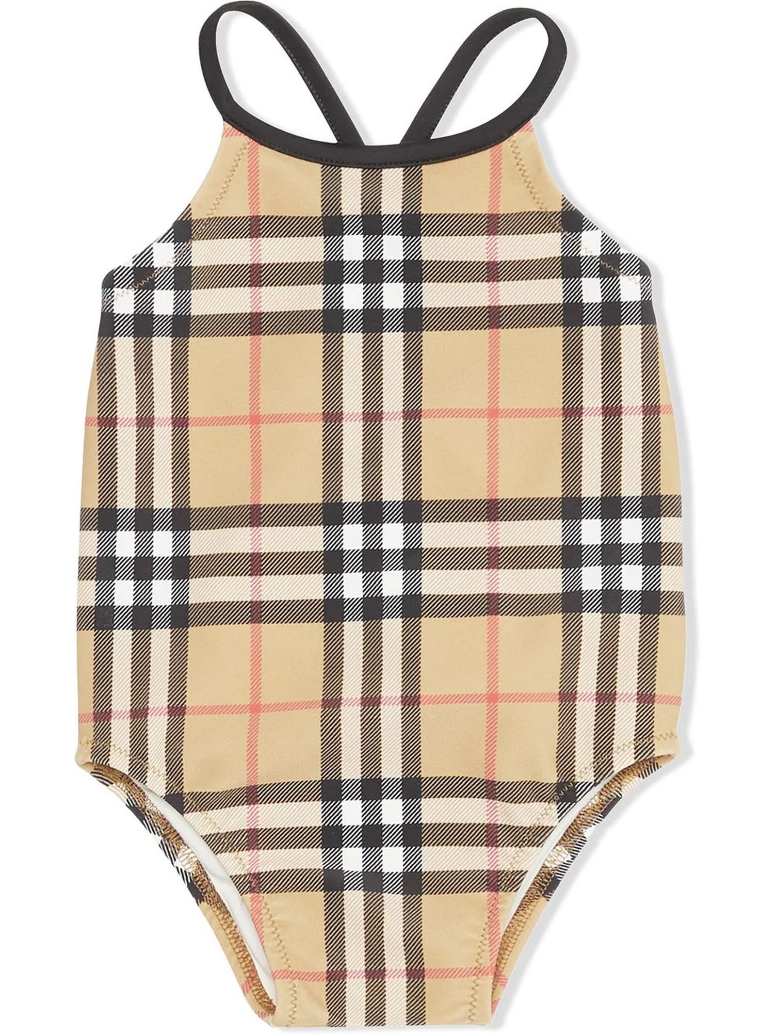 Burberry Check-print Swimsuit