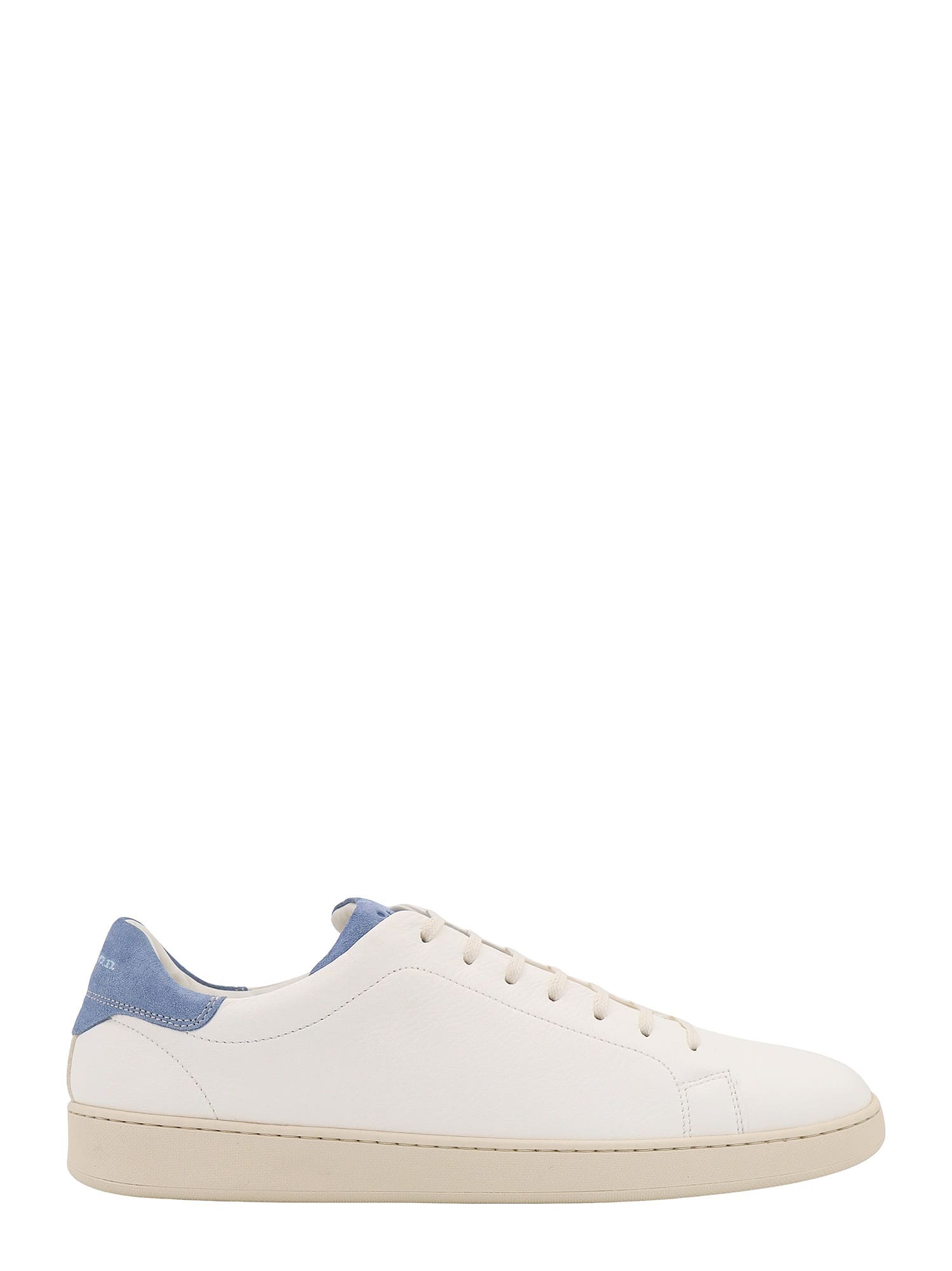 Shop Kiton Ten2 Sneakers In White