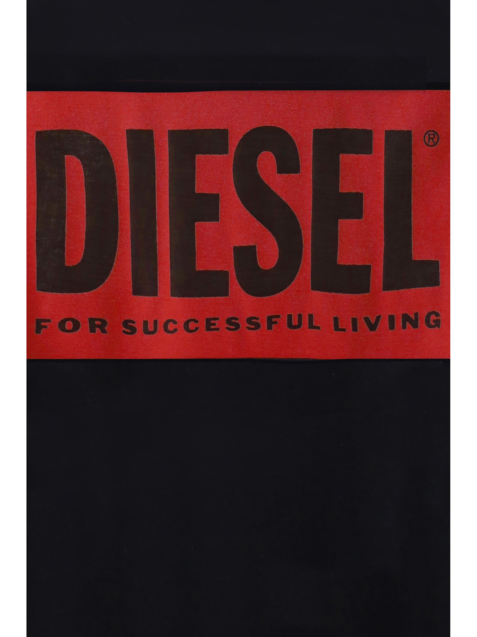 Shop Diesel T-shirt In Deep/black