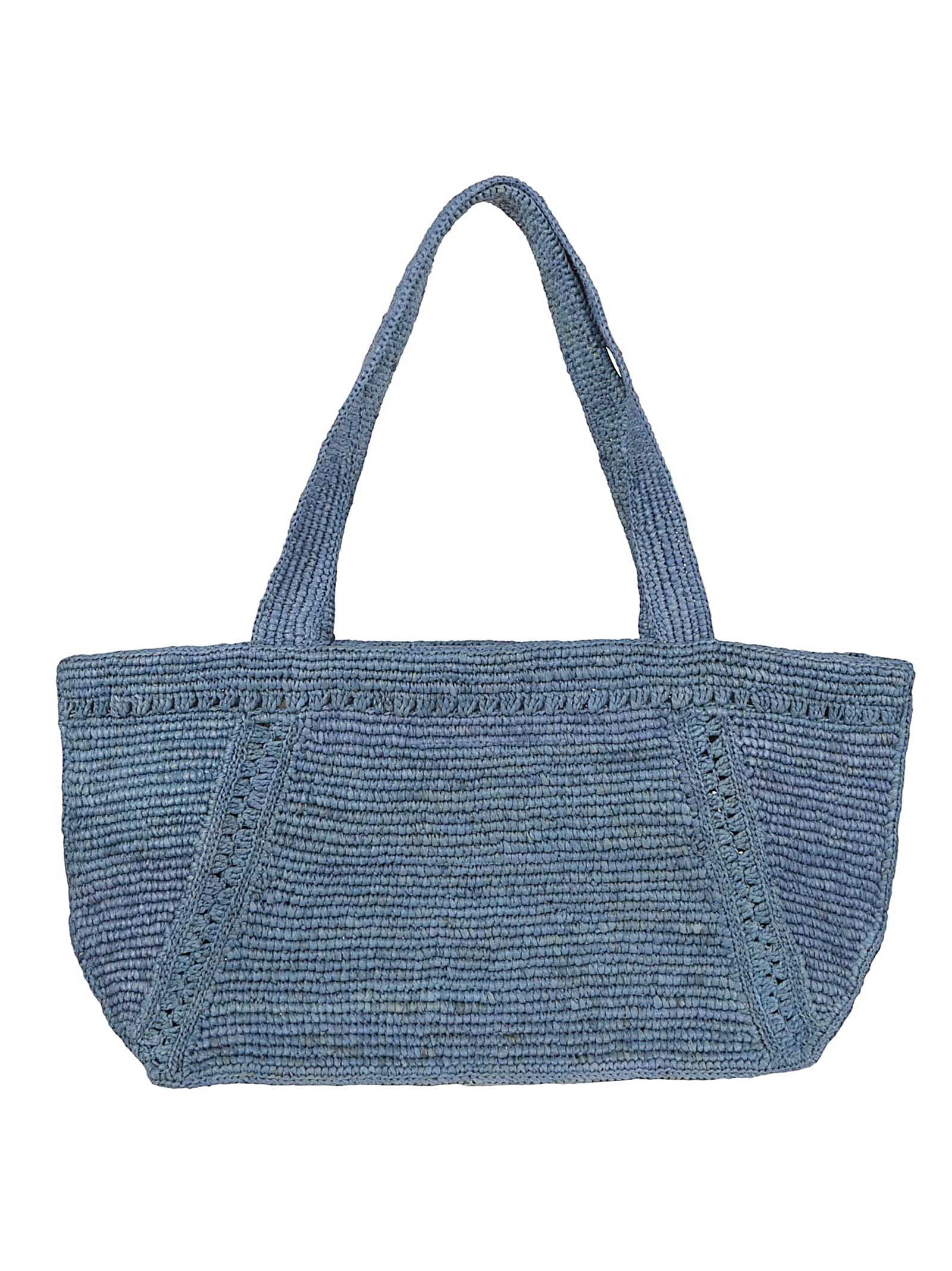 Patou Large Trapeze Tote Bag With Dual Handles