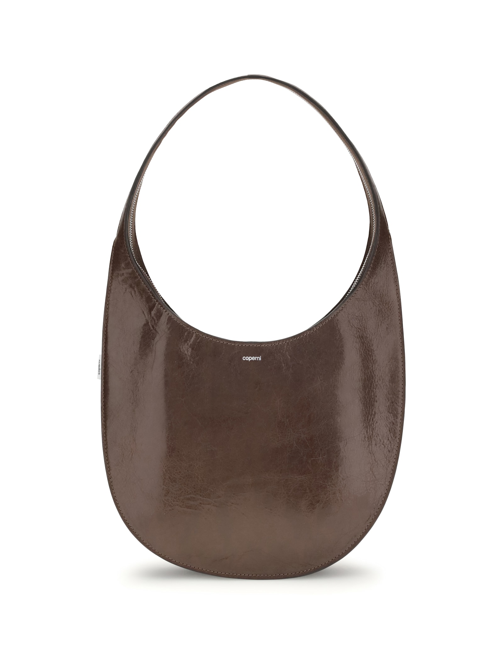 Coperni Women Medium Soft Swipe Shoulder Bag In Brown