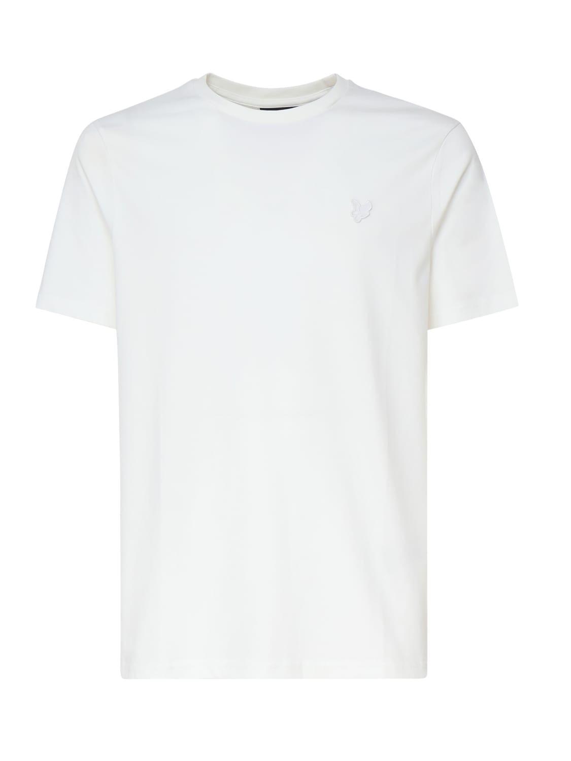 Shop Lyle &amp; Scott T-shirt In Cotton In White