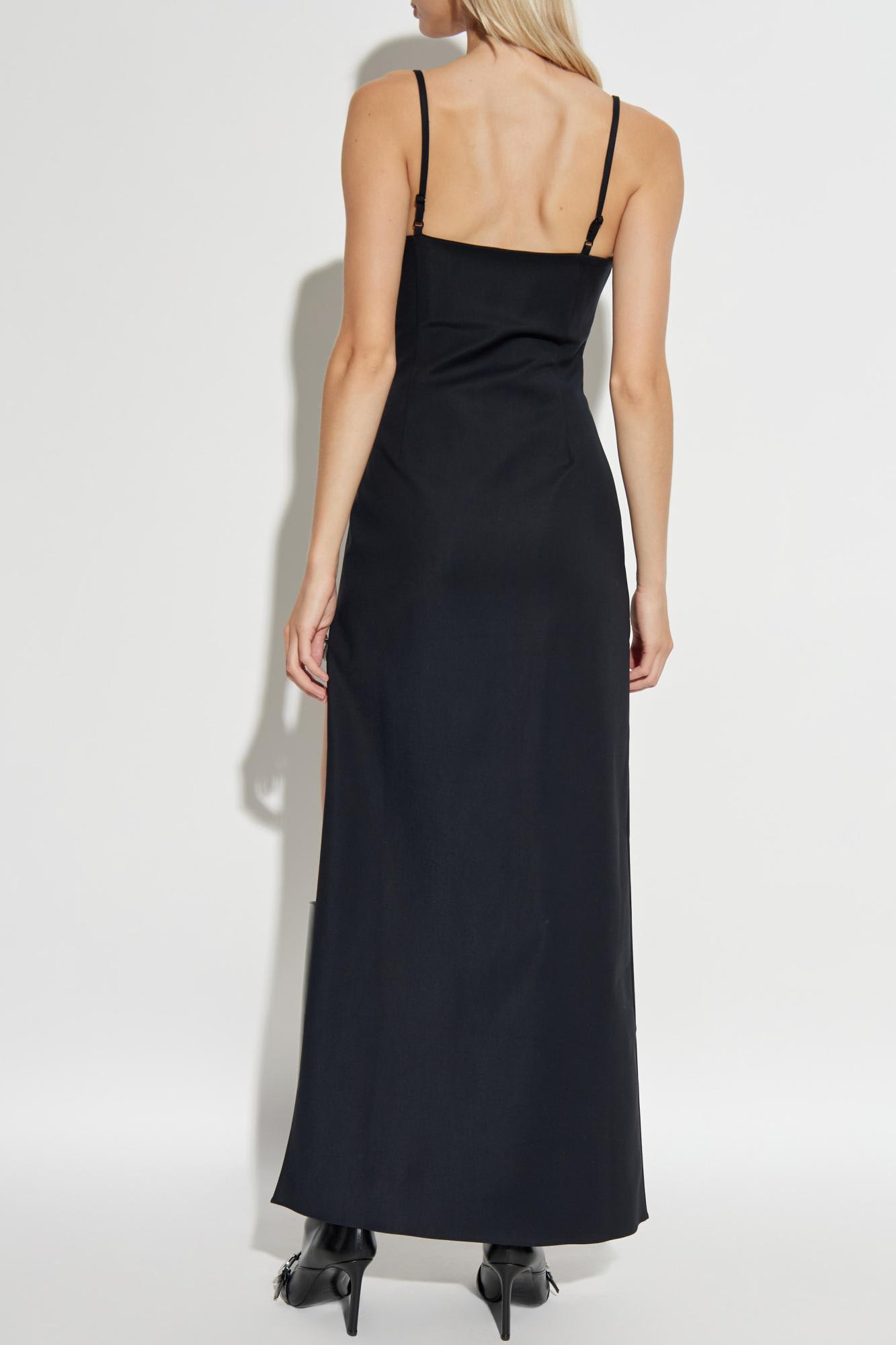Coperni Strap Dress In Black