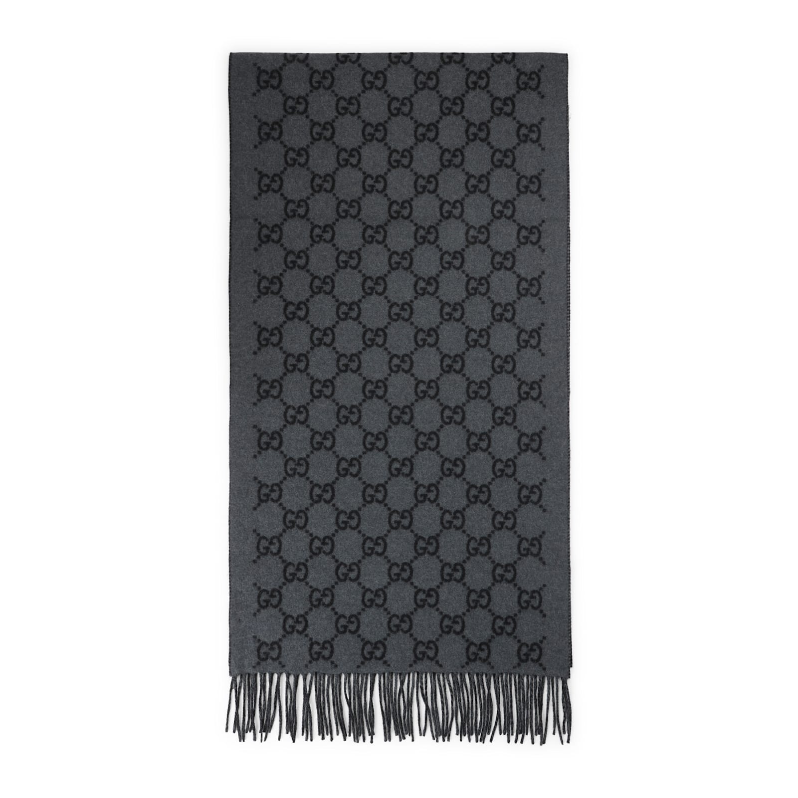 Gucci New Canvy Scarf Men In Black