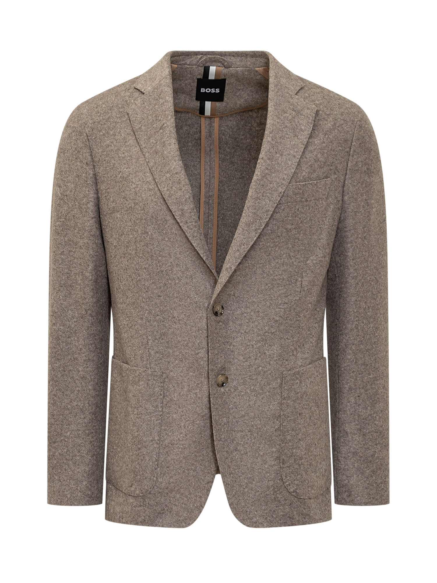 Shop Hugo Boss C-hanry Blazer In Medium Beige