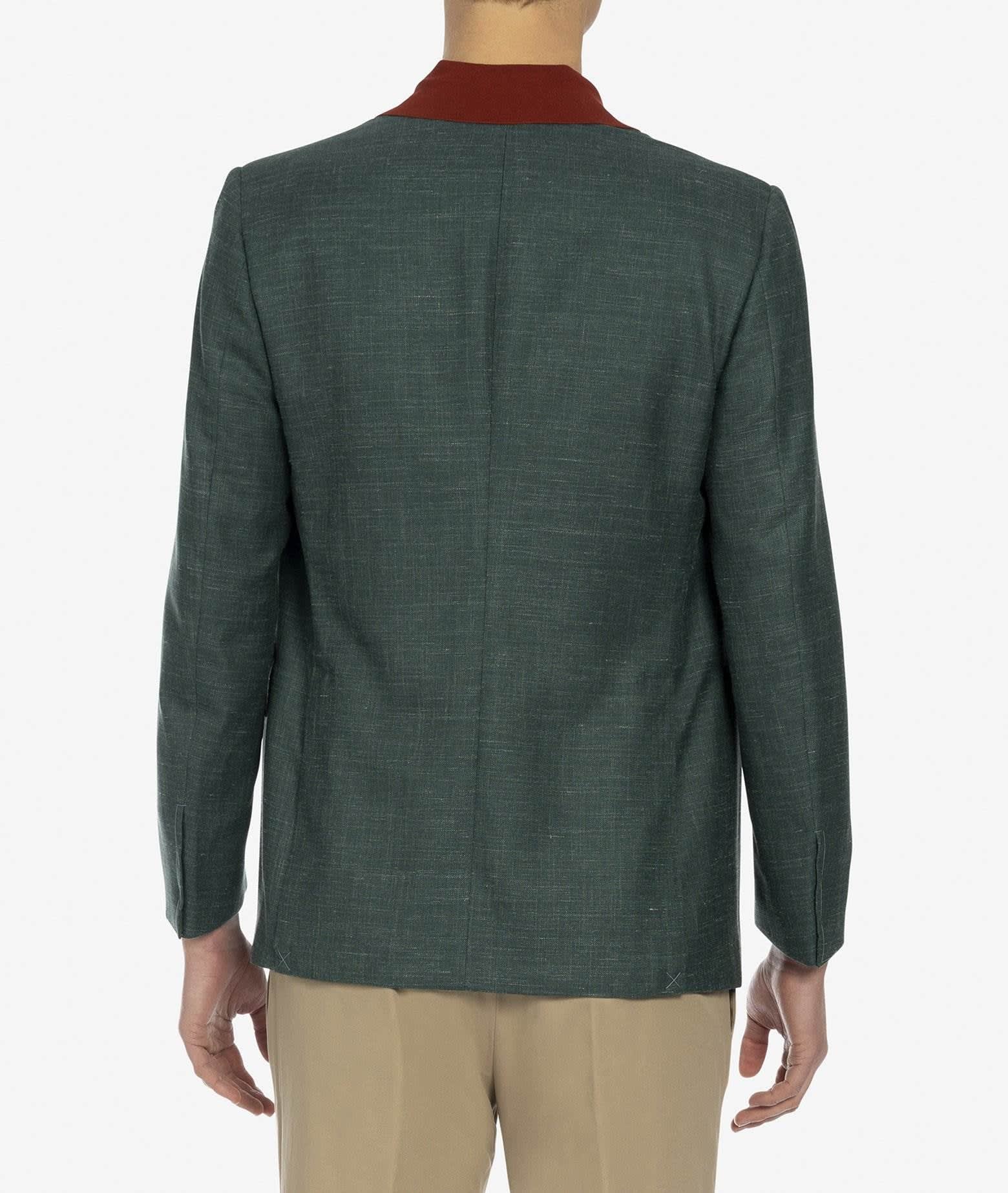 Larusmiani Godard Tailored Jacket Blazer In Lightgreen