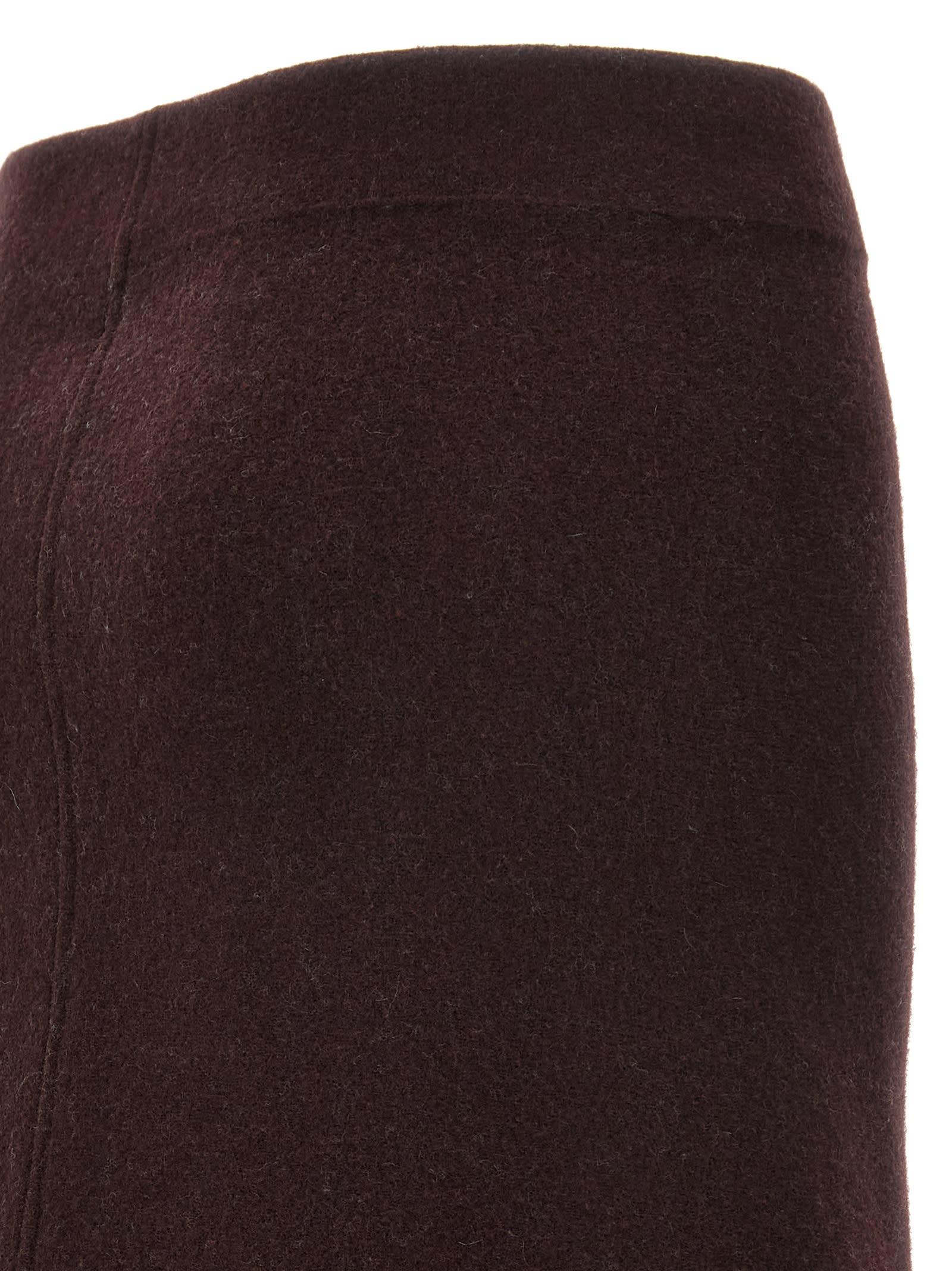 Shop Jil Sander Reversible Cloth Skirt In Multicolor