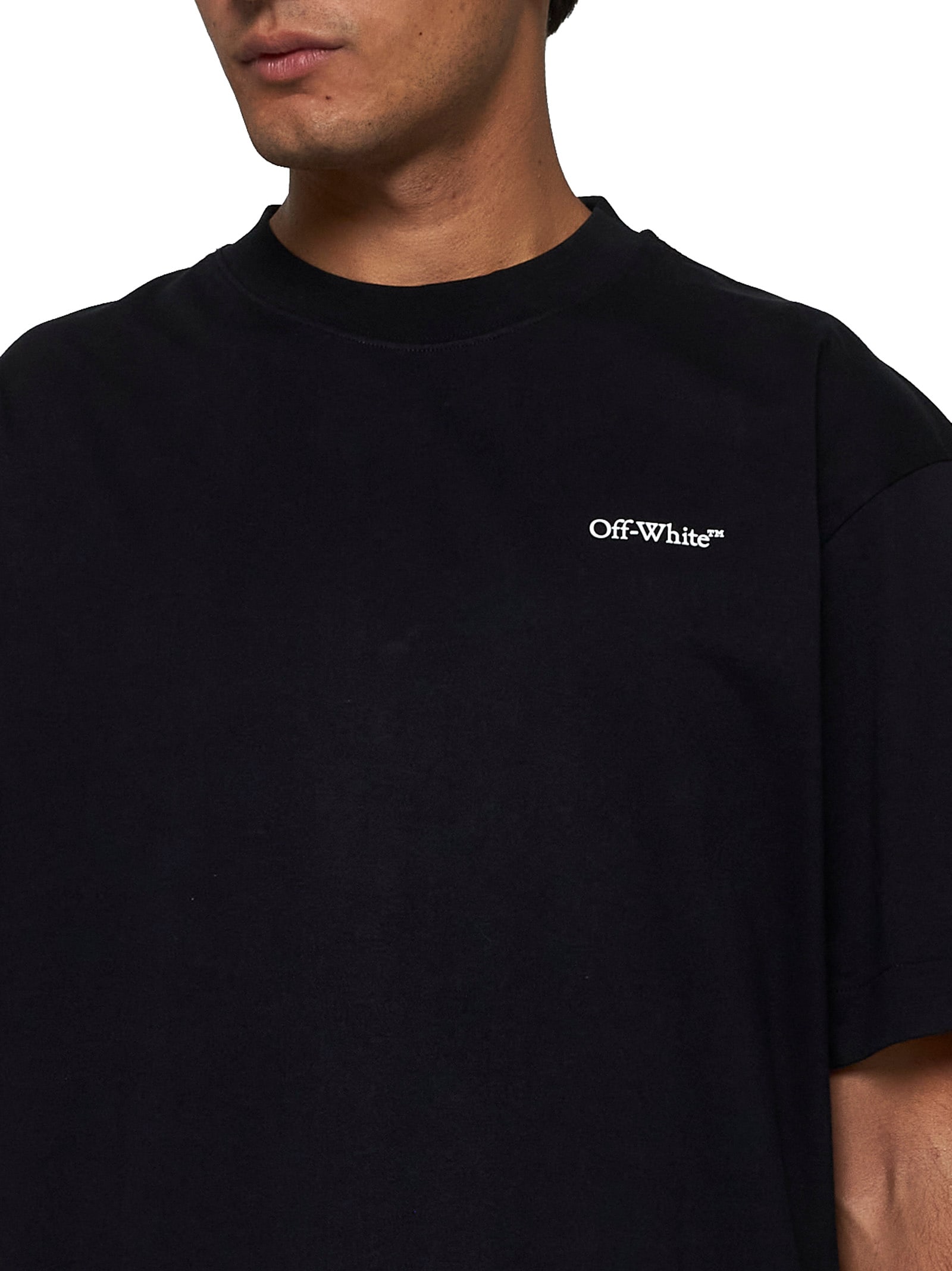 Shop Off-white T-shirt In Black