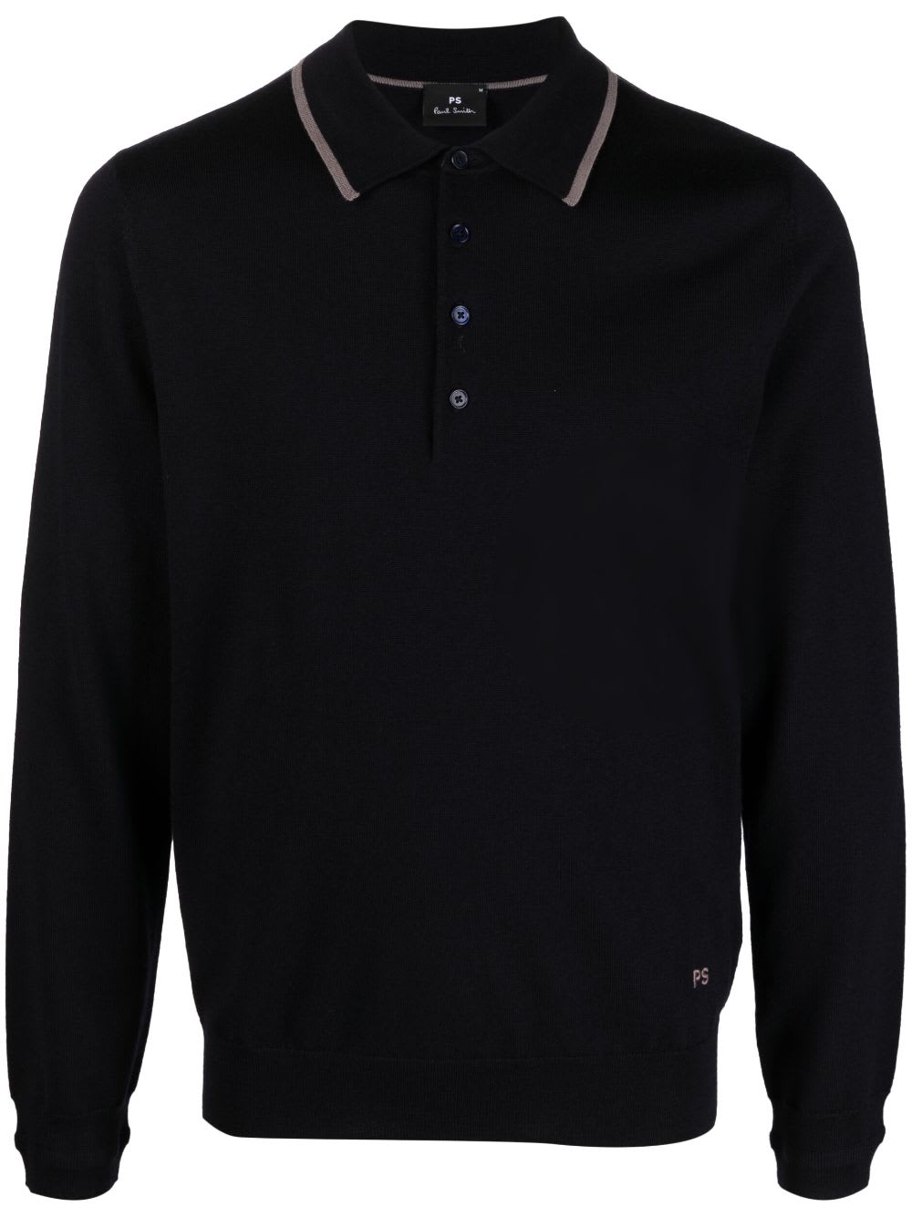 PS BY PAUL SMITH MENS SWEATER LONG SLEEVES POLO