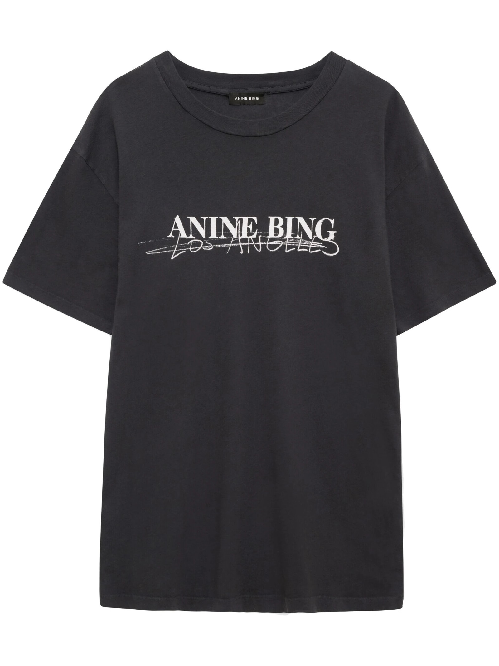 Shop Anine Bing Walker Tee In Black