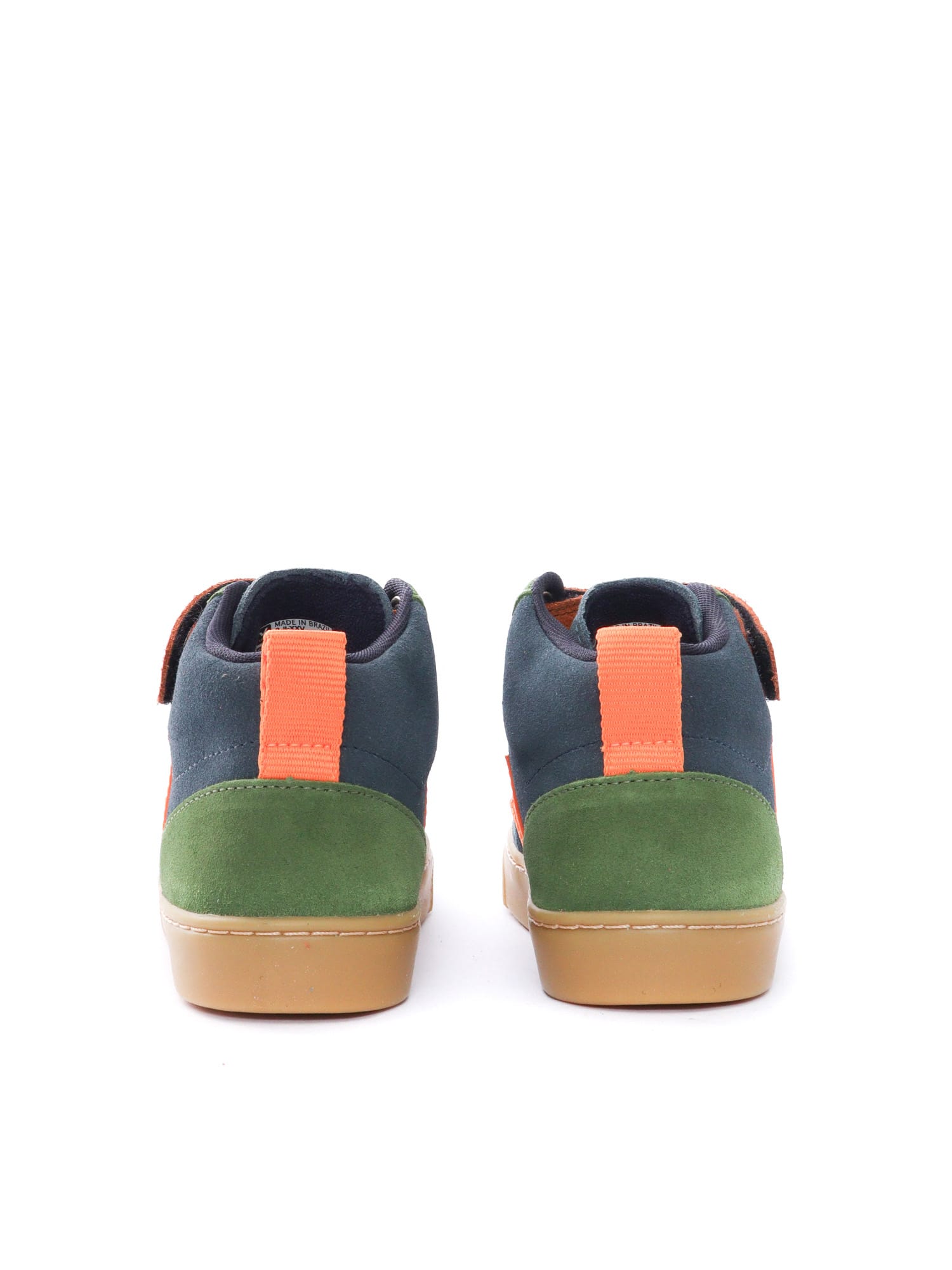 Veja Small V-10 Suede Sneaker In Multi