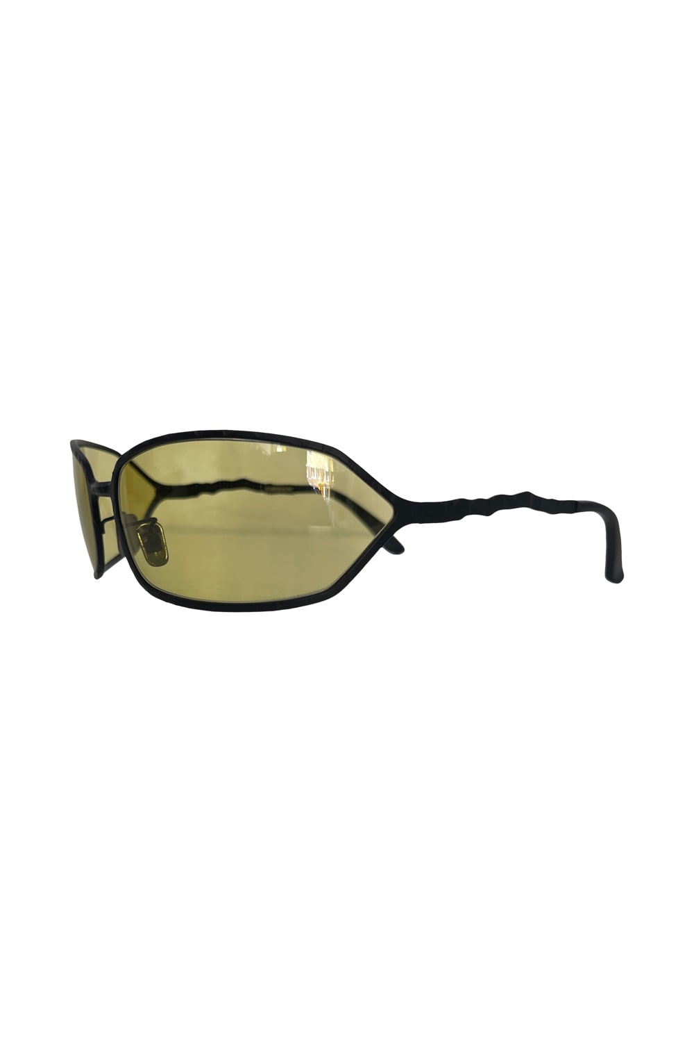 Kuboraum Mask H30bm In Black Matte / Light Yellow Lens