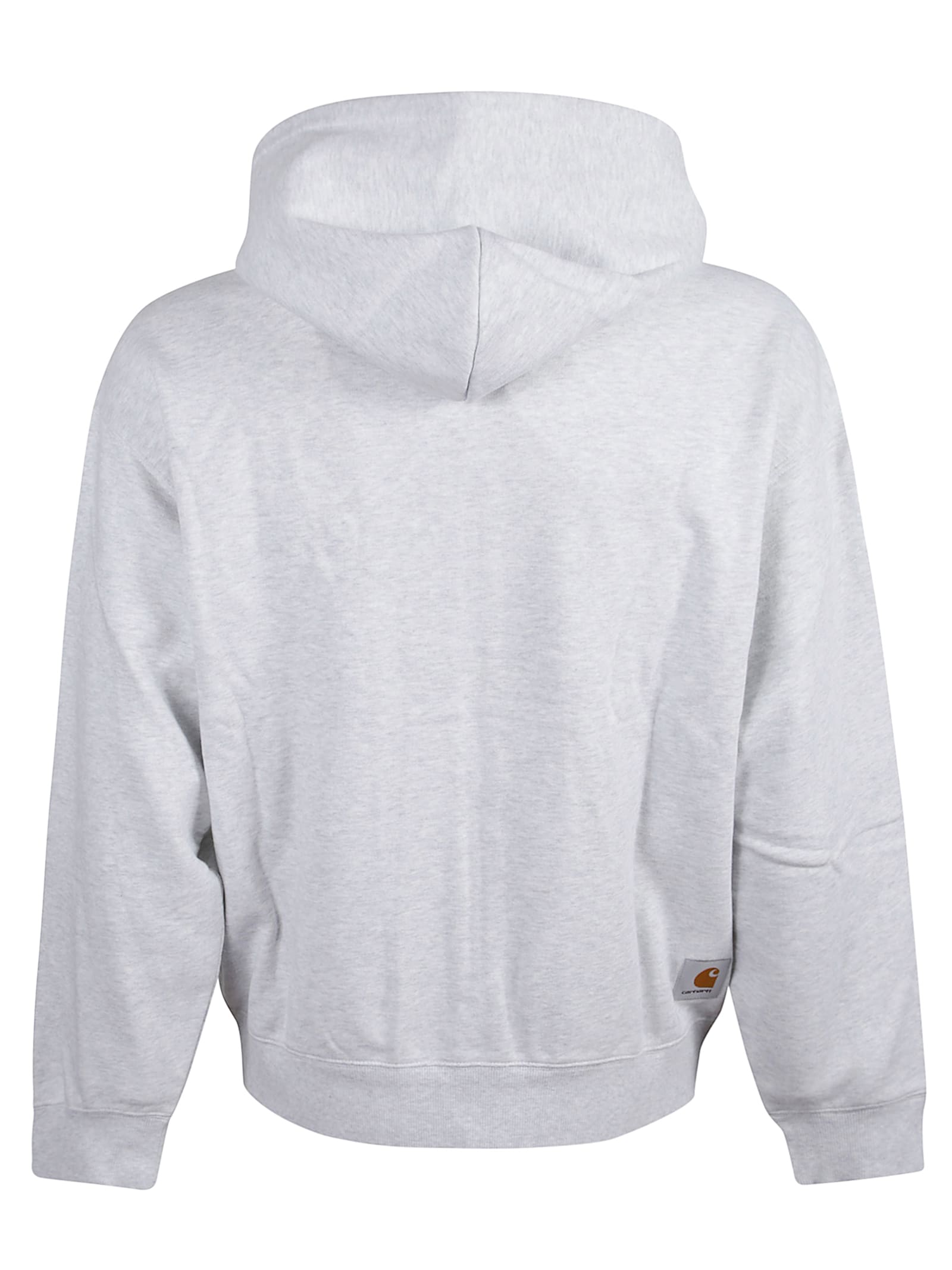 Carhartt Hooded Mini Wip Sweat Jacket In Gray