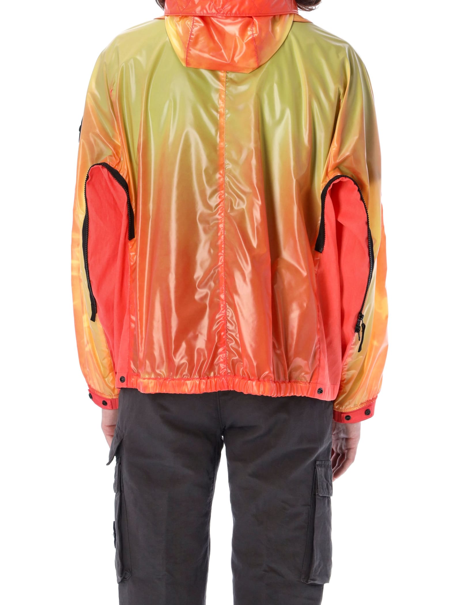 Stone Island – 41599 Heat Reactive Nylon Jacket Orange