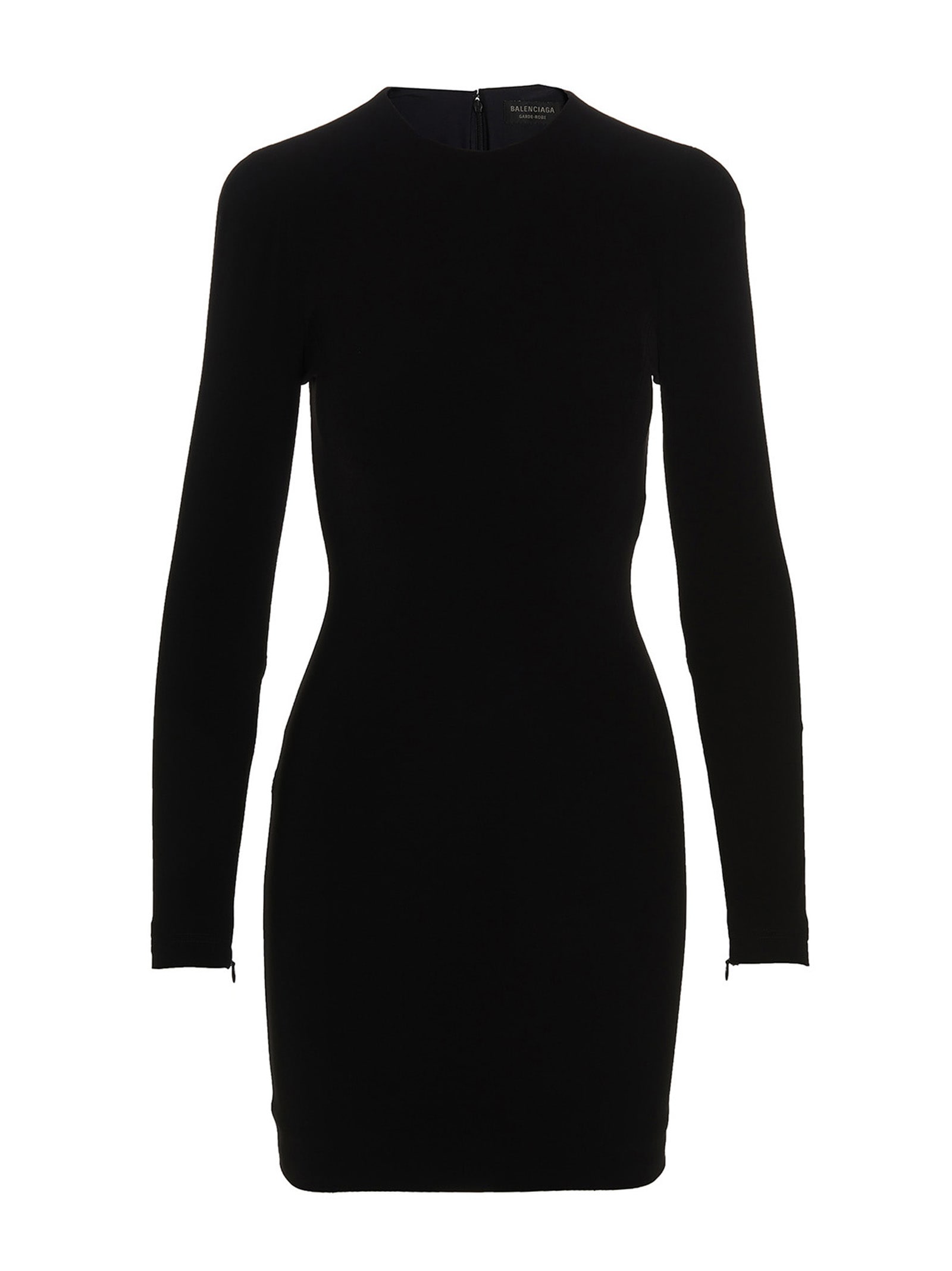 Balenciaga Minidress In Black