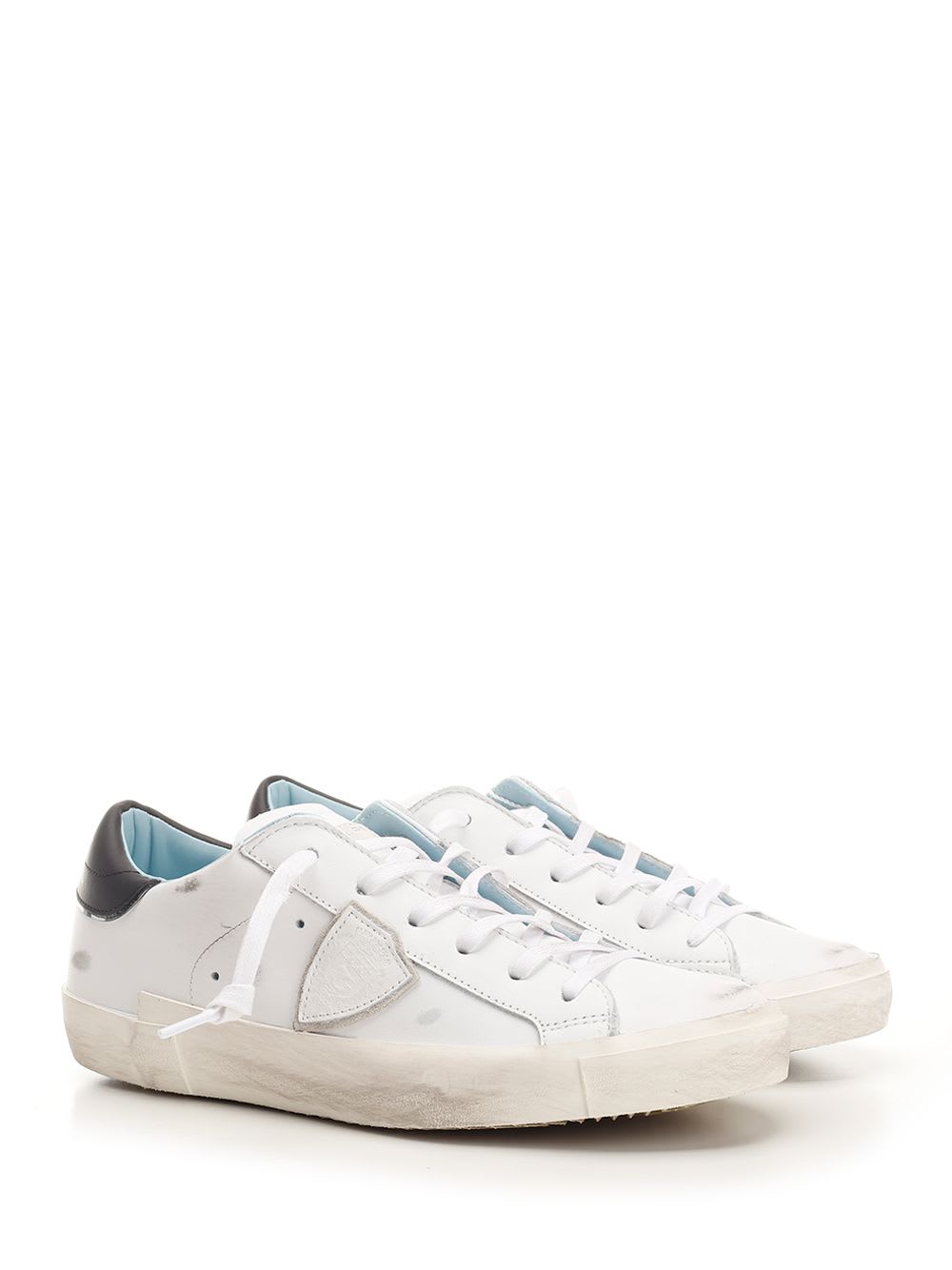 Shop Philippe Model Paris Sneakers In White