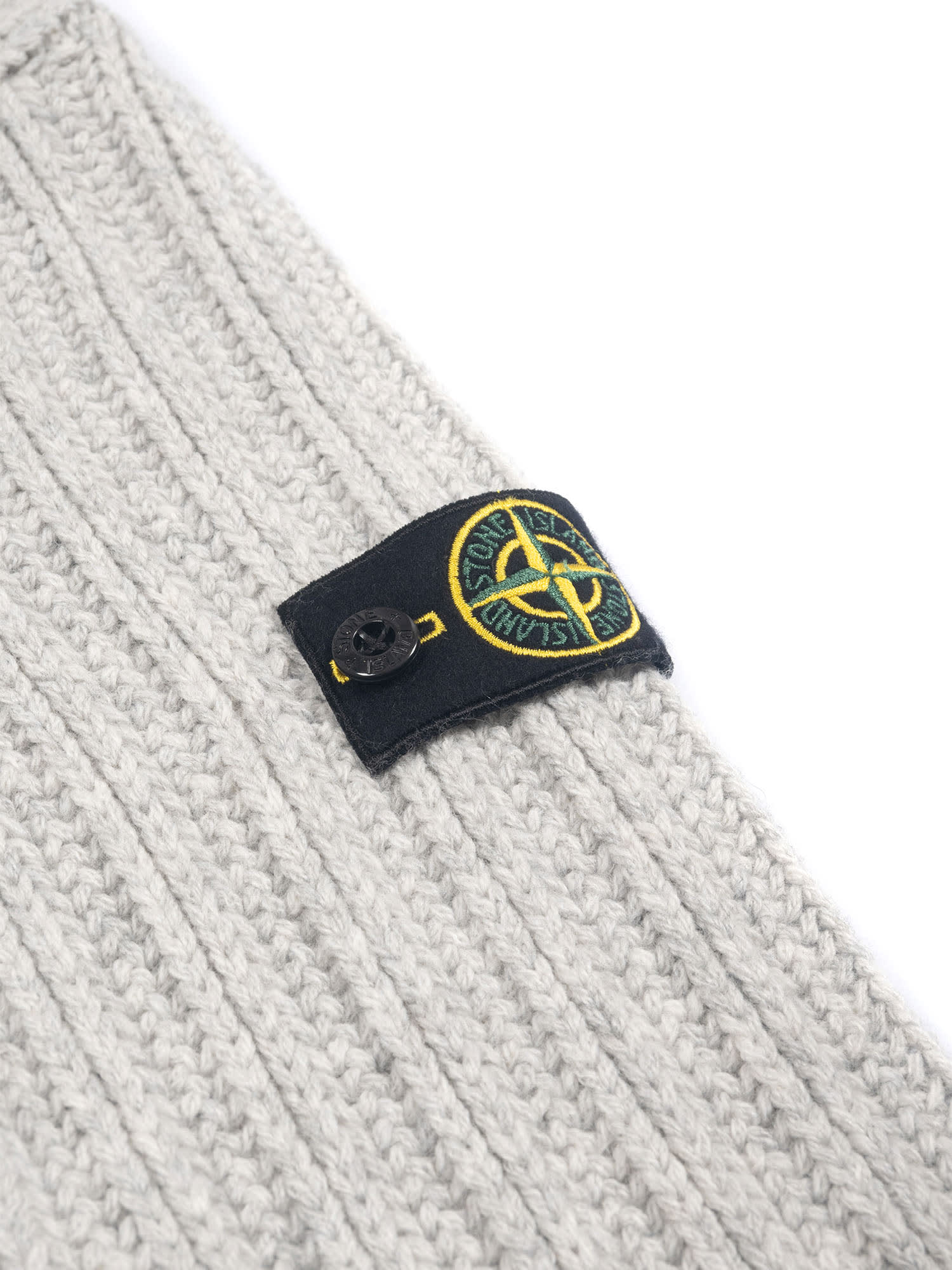 Stone Island Sweater Junior Kids Color Grey In Gray