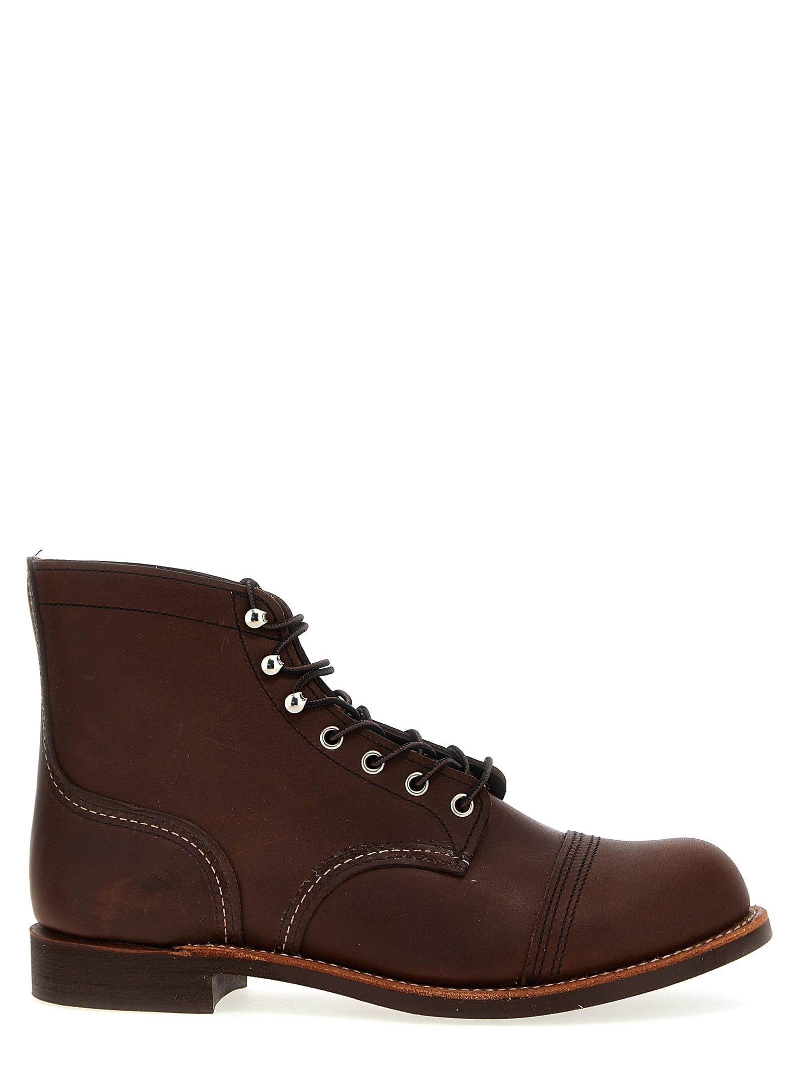 RED WING IRON RANGER ANKLE BOOTS 