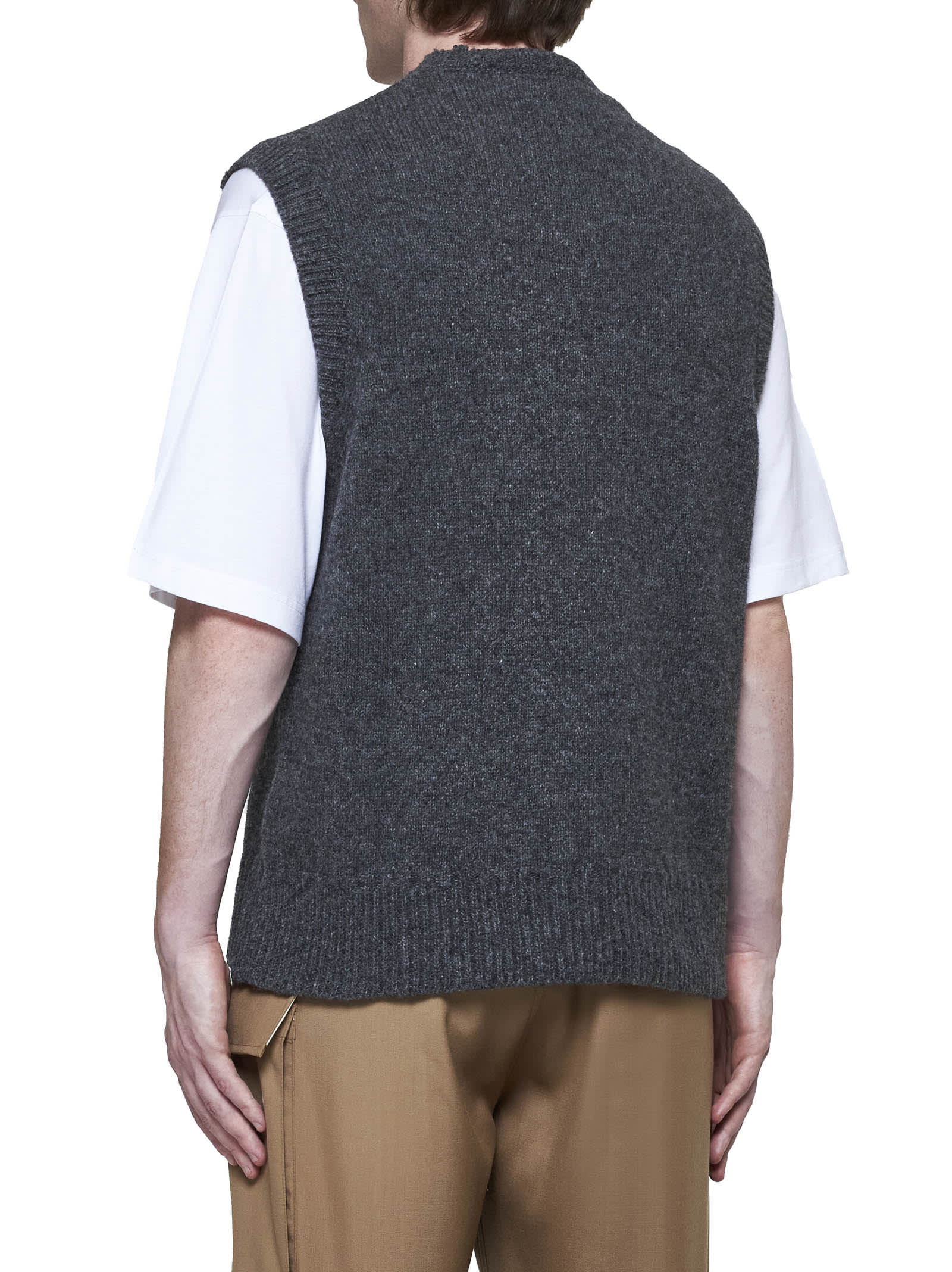 Shop Marni Sweater In Granite