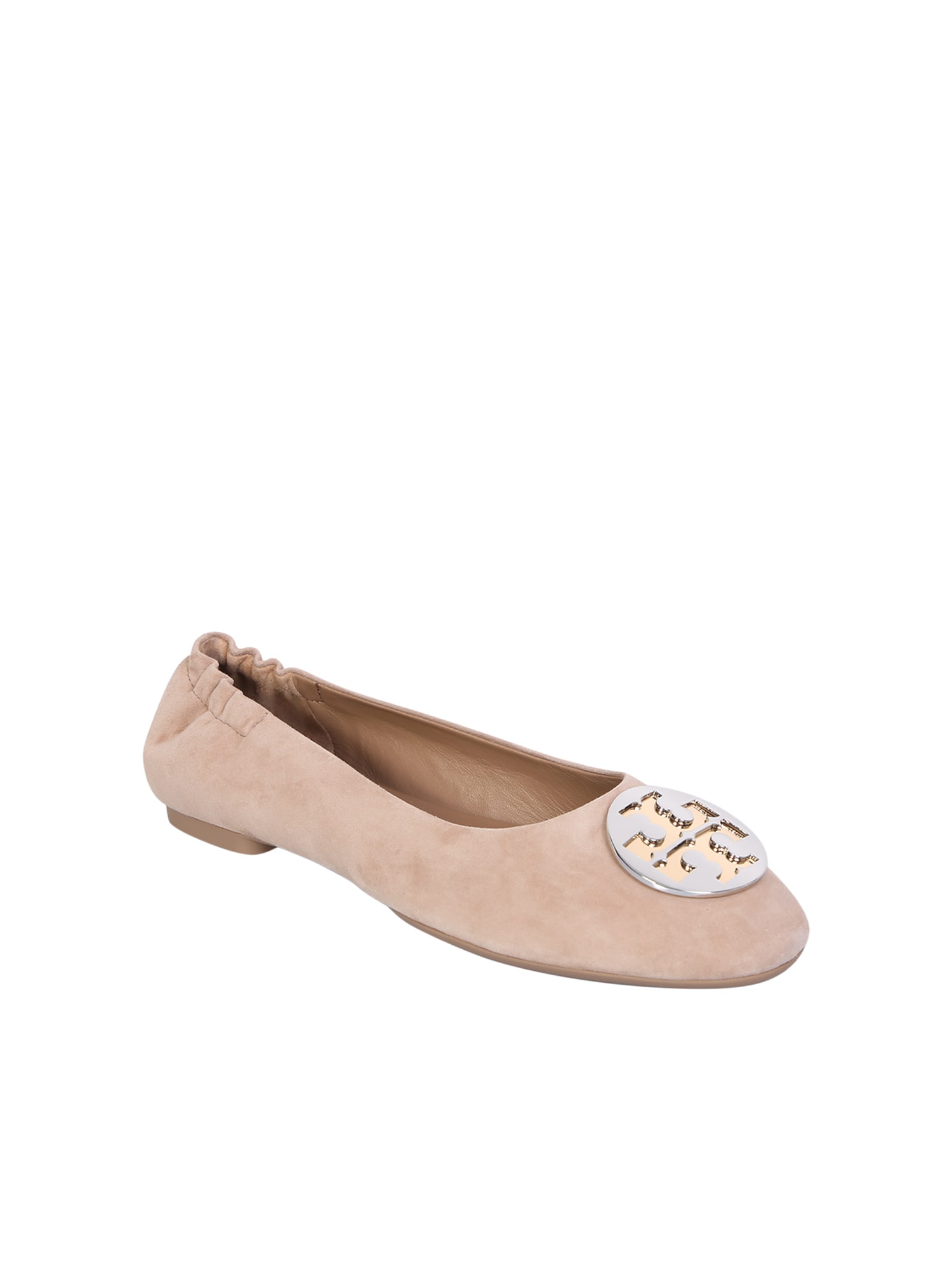 Shop Tory Burch Ballerina Claire In White