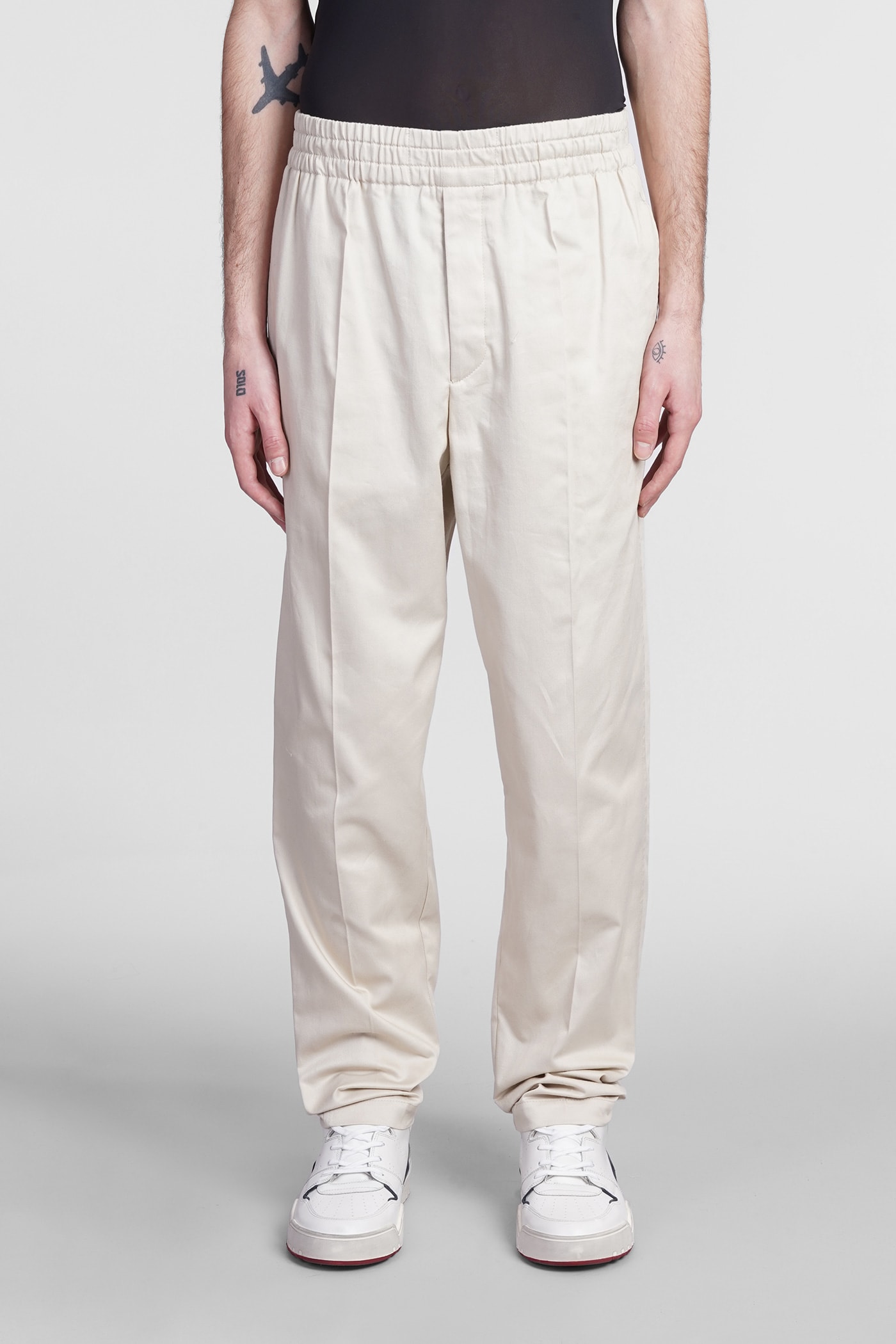 Isabel Marant Nailo Pants In Beige Cotton