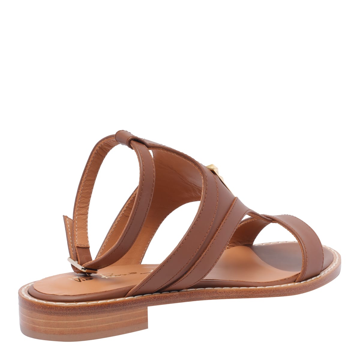 Via Roma 15 Sandals In Brown