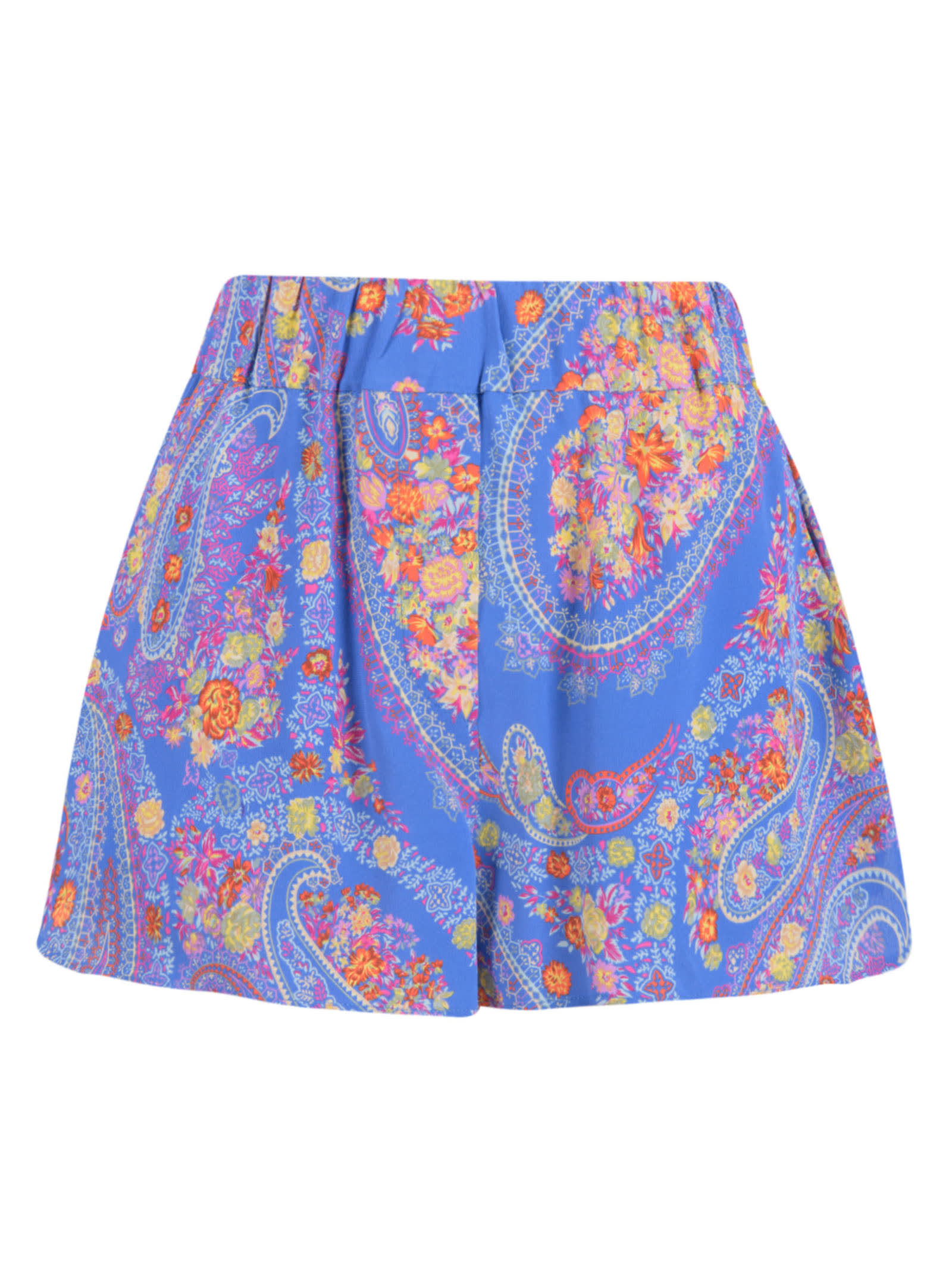 ETRO PAISLEY PRINT SHORTS,11520064