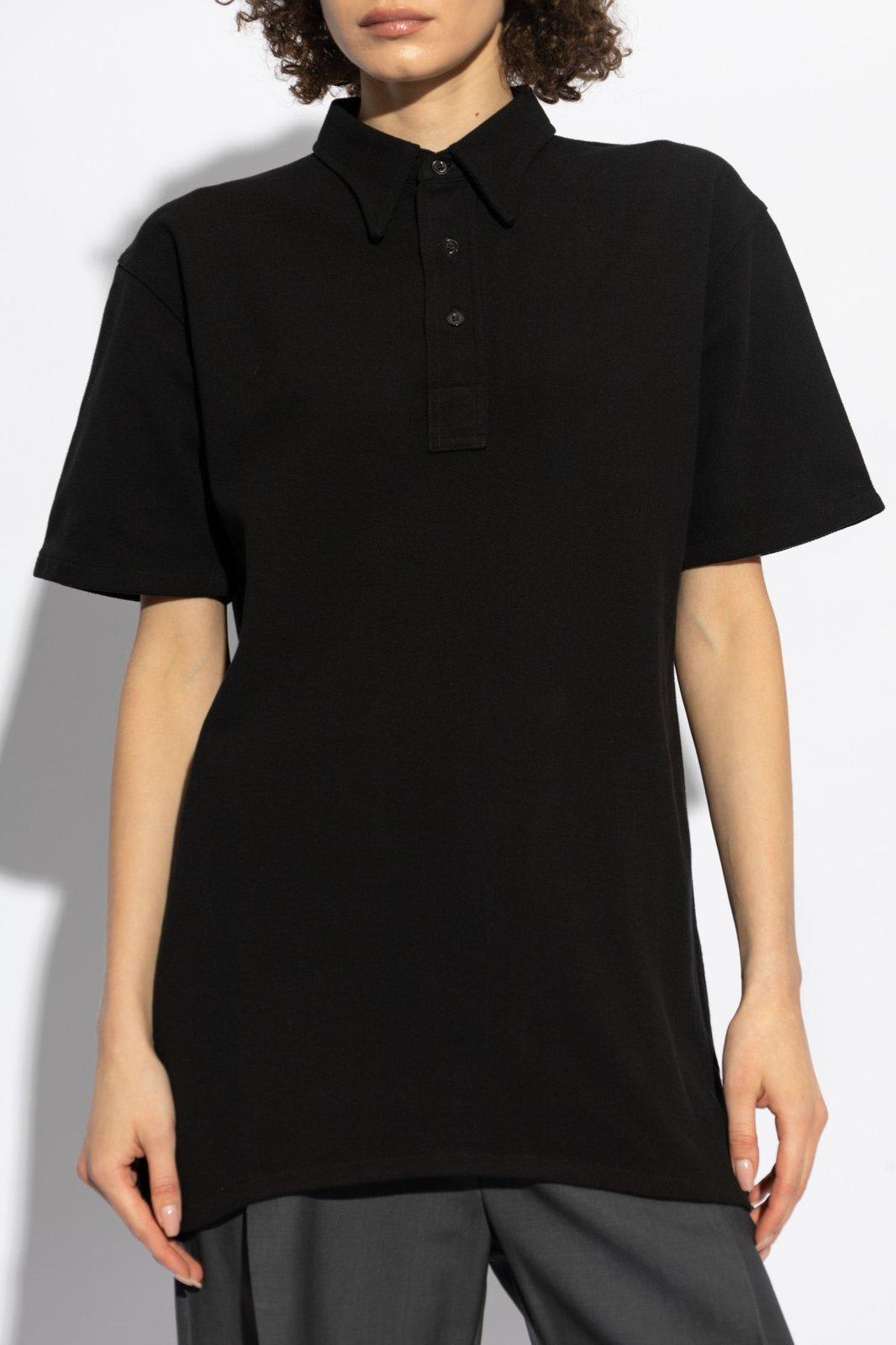 Shop Maison Margiela Classic Short-sleeved Polo Shirt In 900