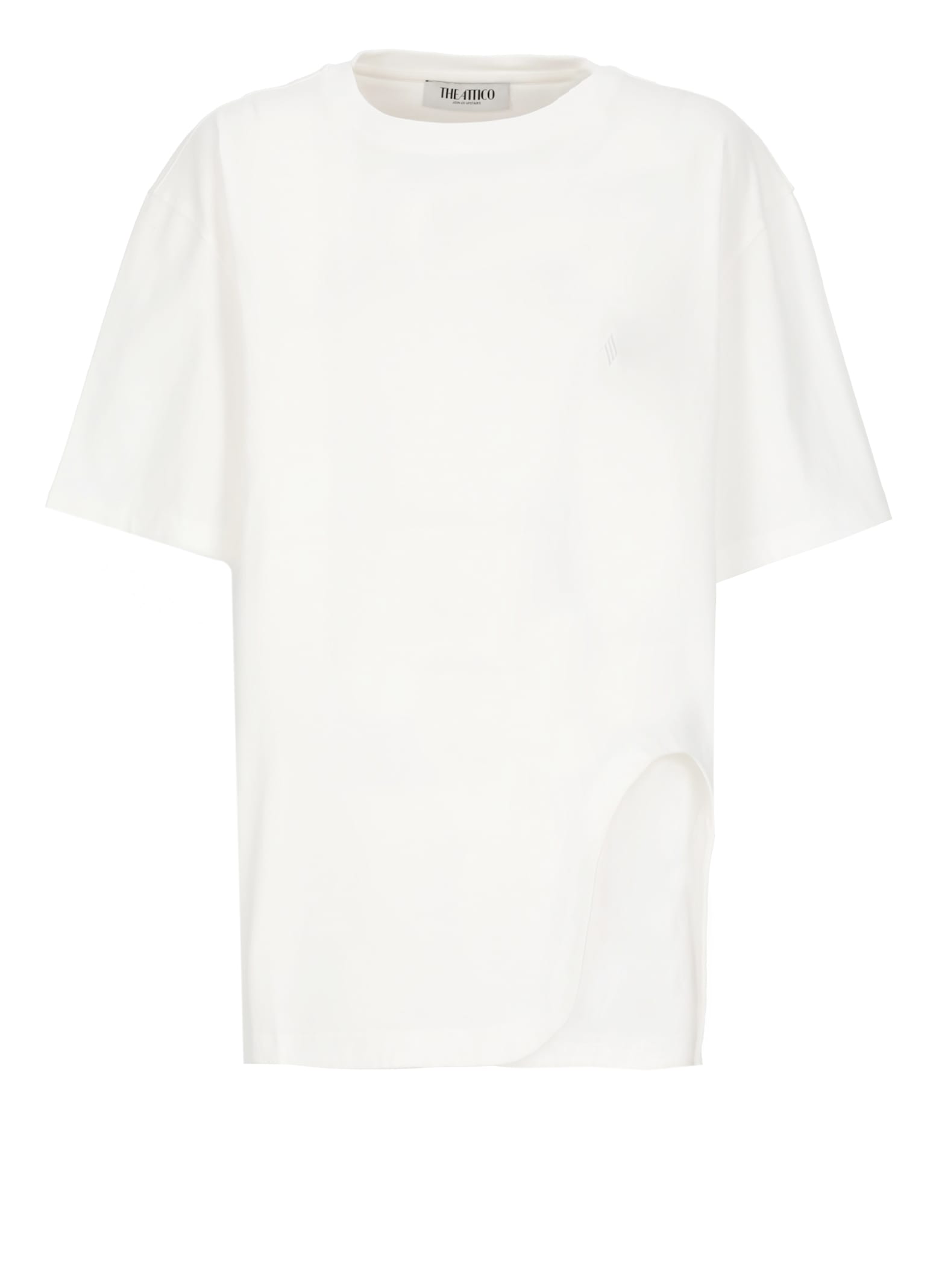 Attico Short Sleeved T-shirt In White