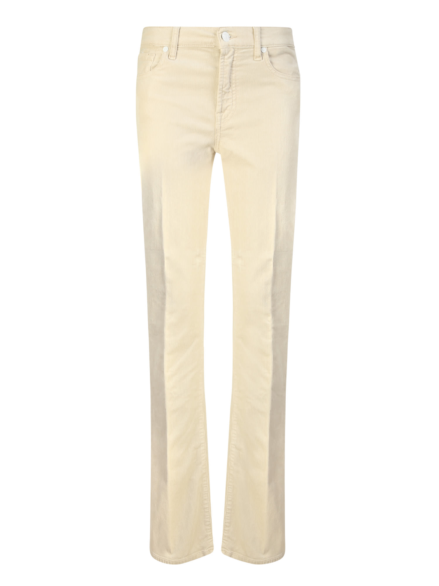 7 For All Mankind Flared Ribbed Trousers