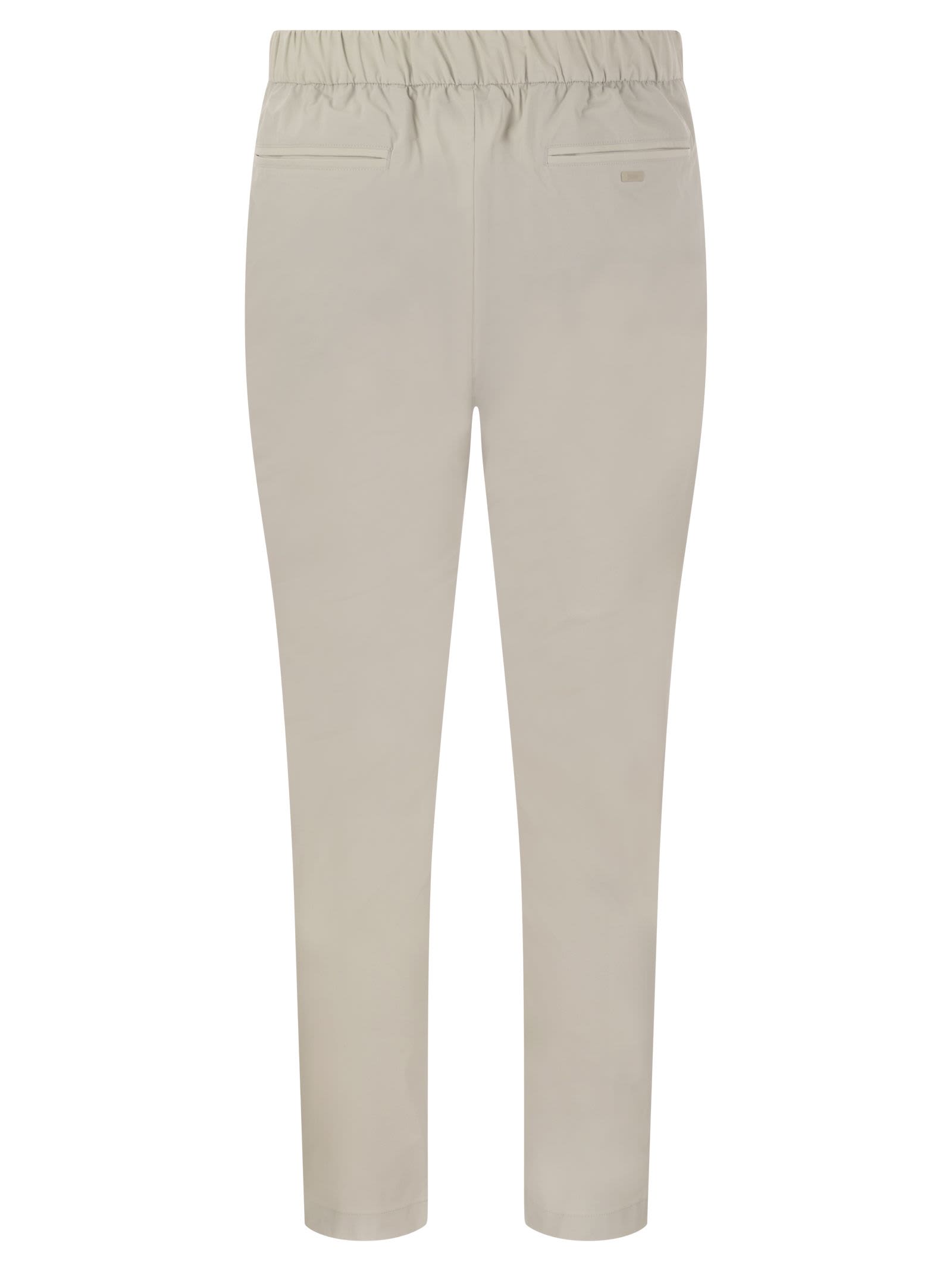 Shop Herno Ultralight Laminar Trousers In Chantilly
