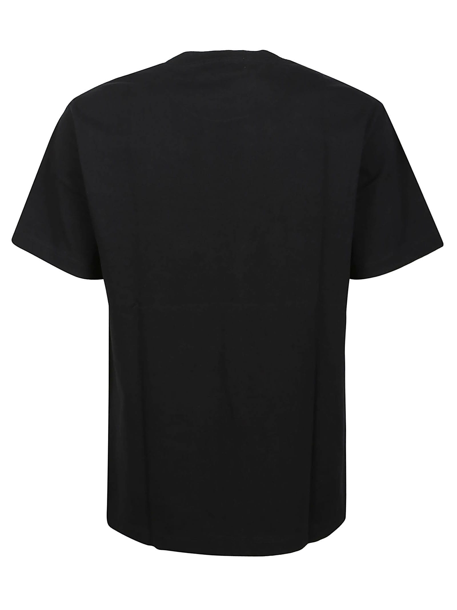 Shop Ambush Revolve Logo T-shirt In Black Gardenia