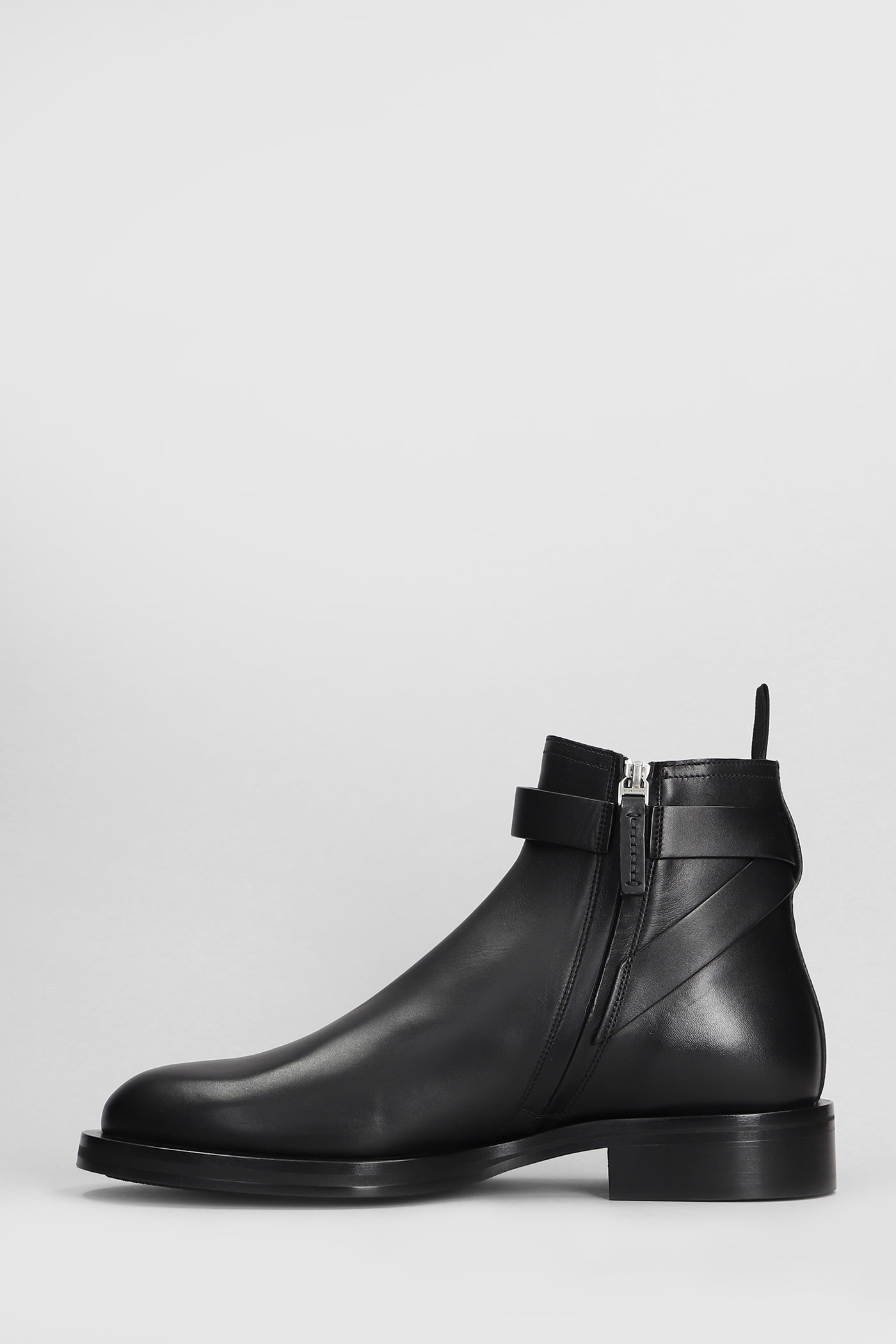 Shop Givenchy Lock Ankle Boots Ankle Boots In Black Leather