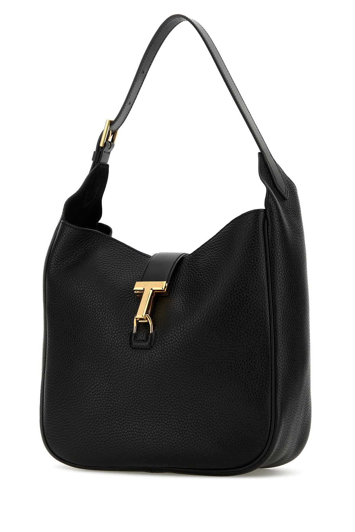 TOM FORD CRAZY GRAIN + SMOOTH CALF MEDIUM HOBO 