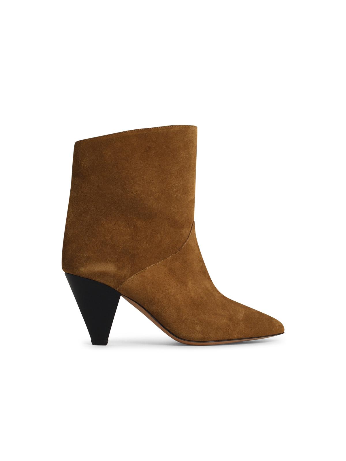 loline Brown Suede Boots